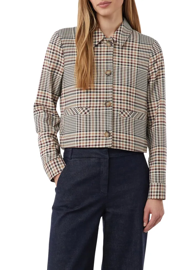 comma-karojacke-kurzjacke-mit-leistentaschen image 1