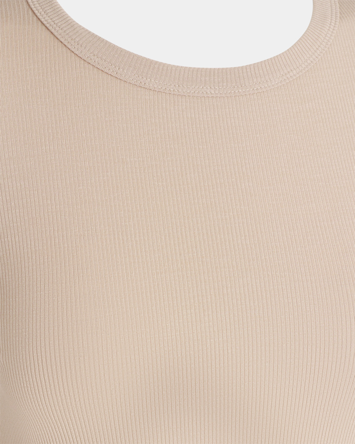 sofie-schnoor-women-petriciasw-langarmshirt-beige-slimfit image 7