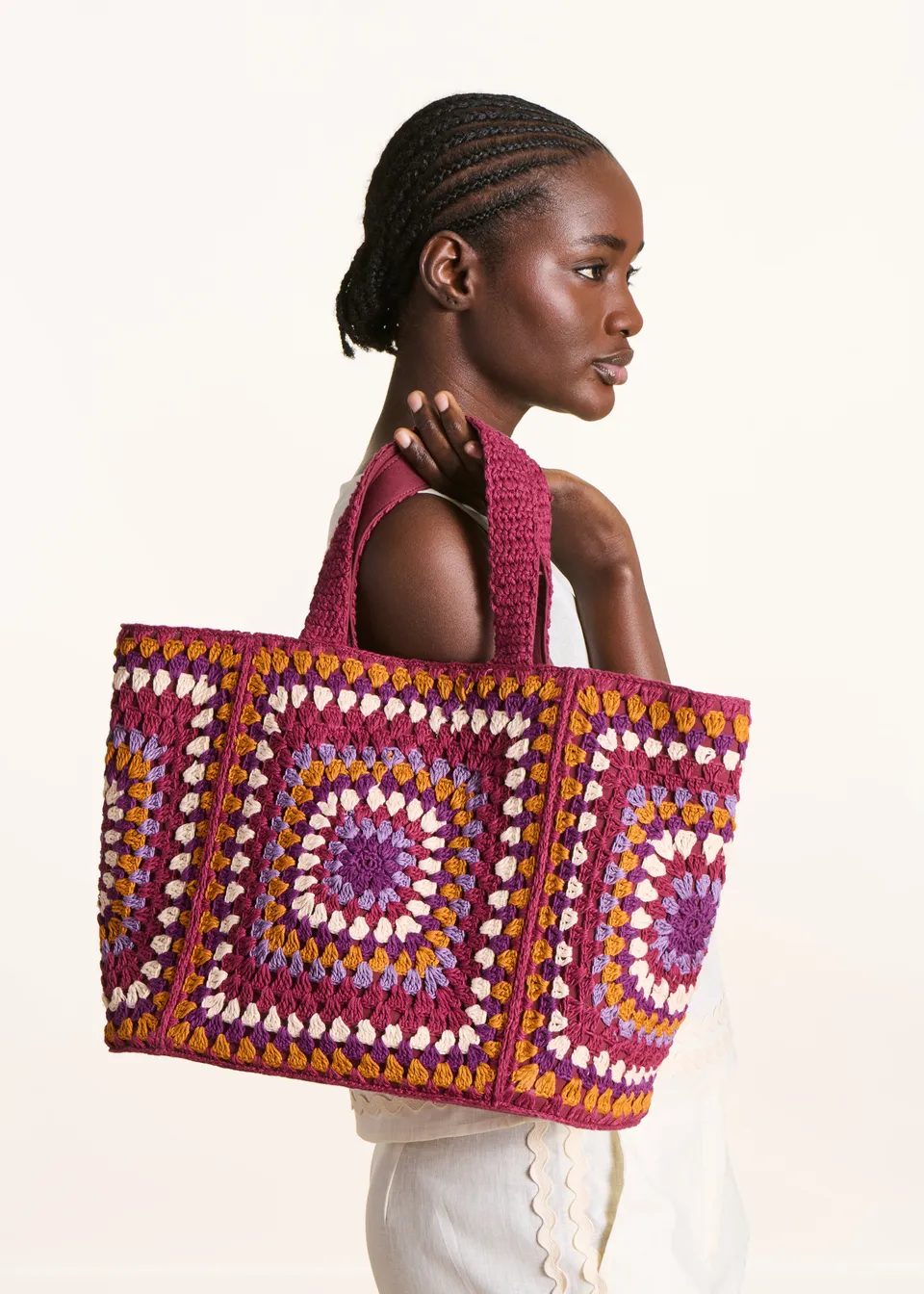 la-f-e-marabout-e-accessoires-shopper-bunt-h-kel-baumwolle image 1