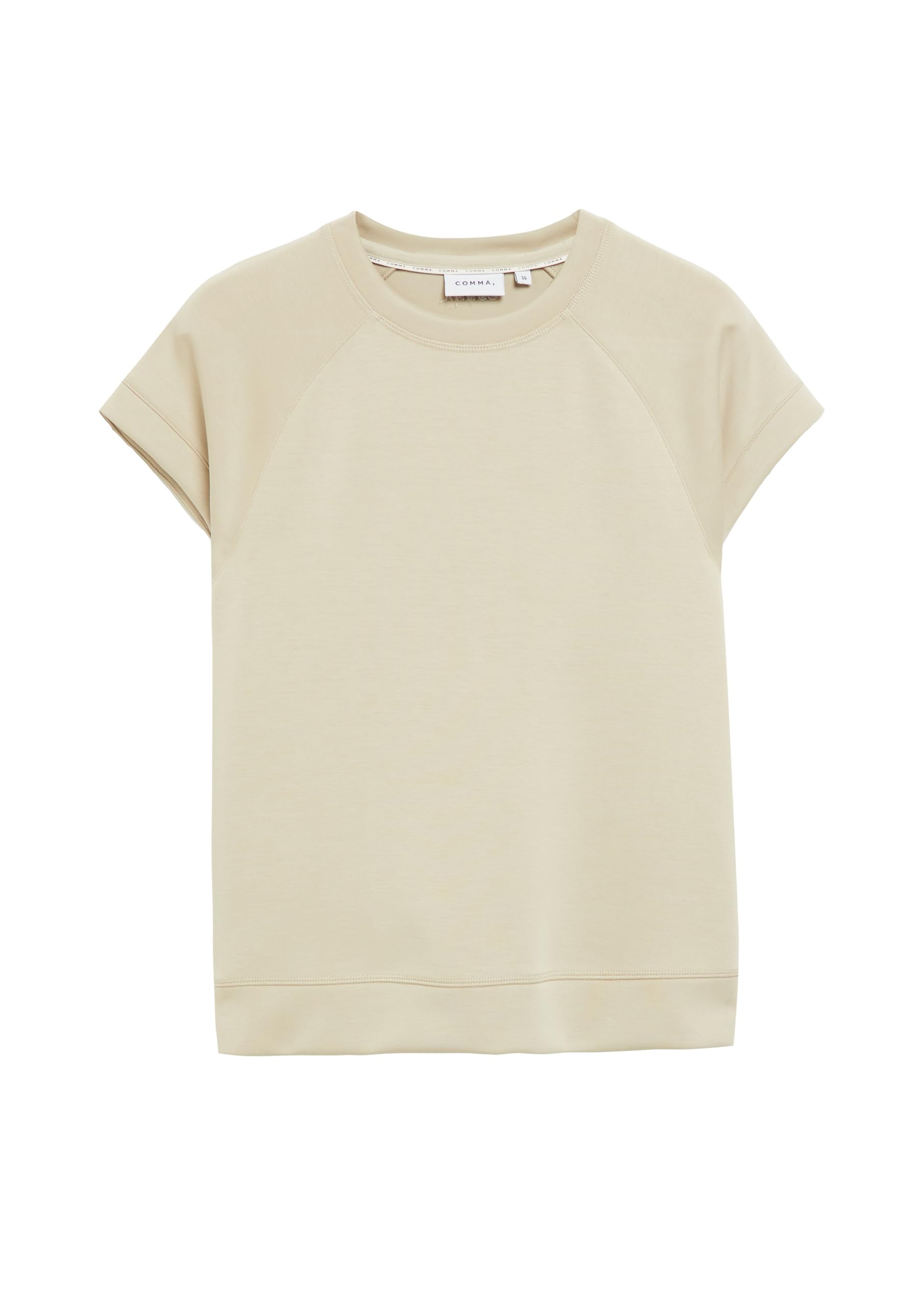 comma-sweatshirt-regular-fit-gr-44-rundhals-dunkelbraun image 4