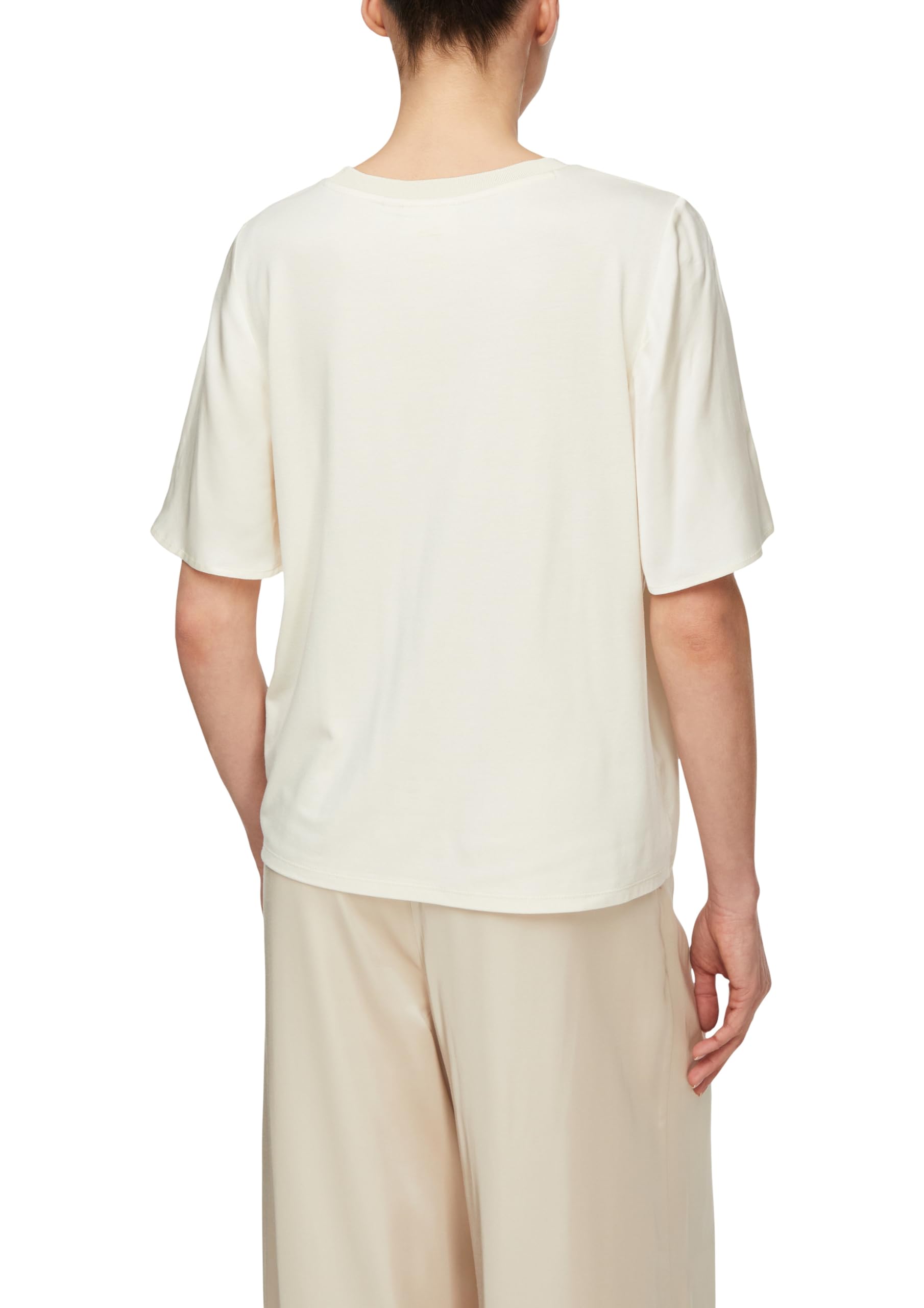 comma-blusenshirt-fabricmix-volant-gr-38-shirt image 2