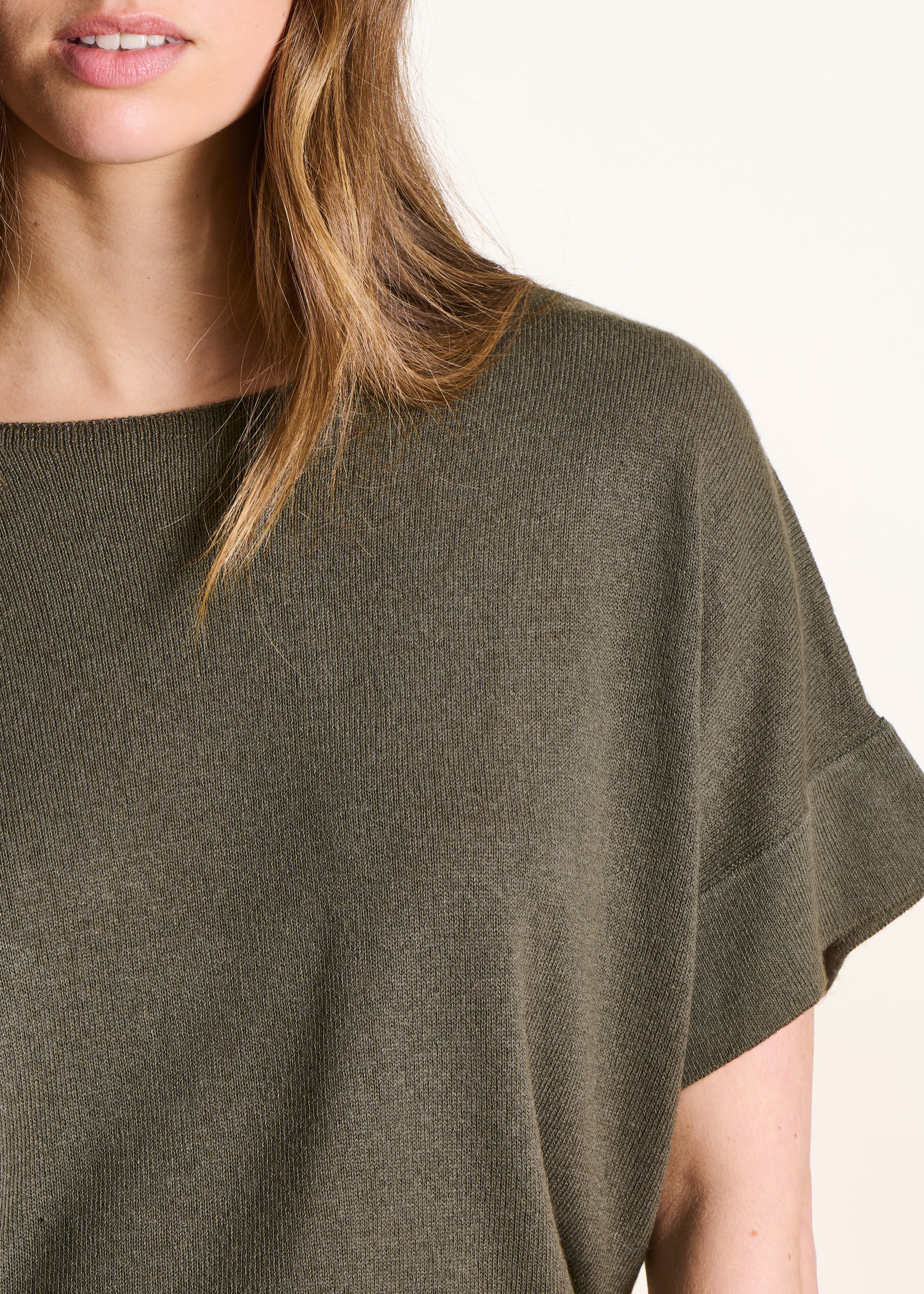 la-f-e-marabout-e-fregate-pullover-khaki-feinstrick image 5