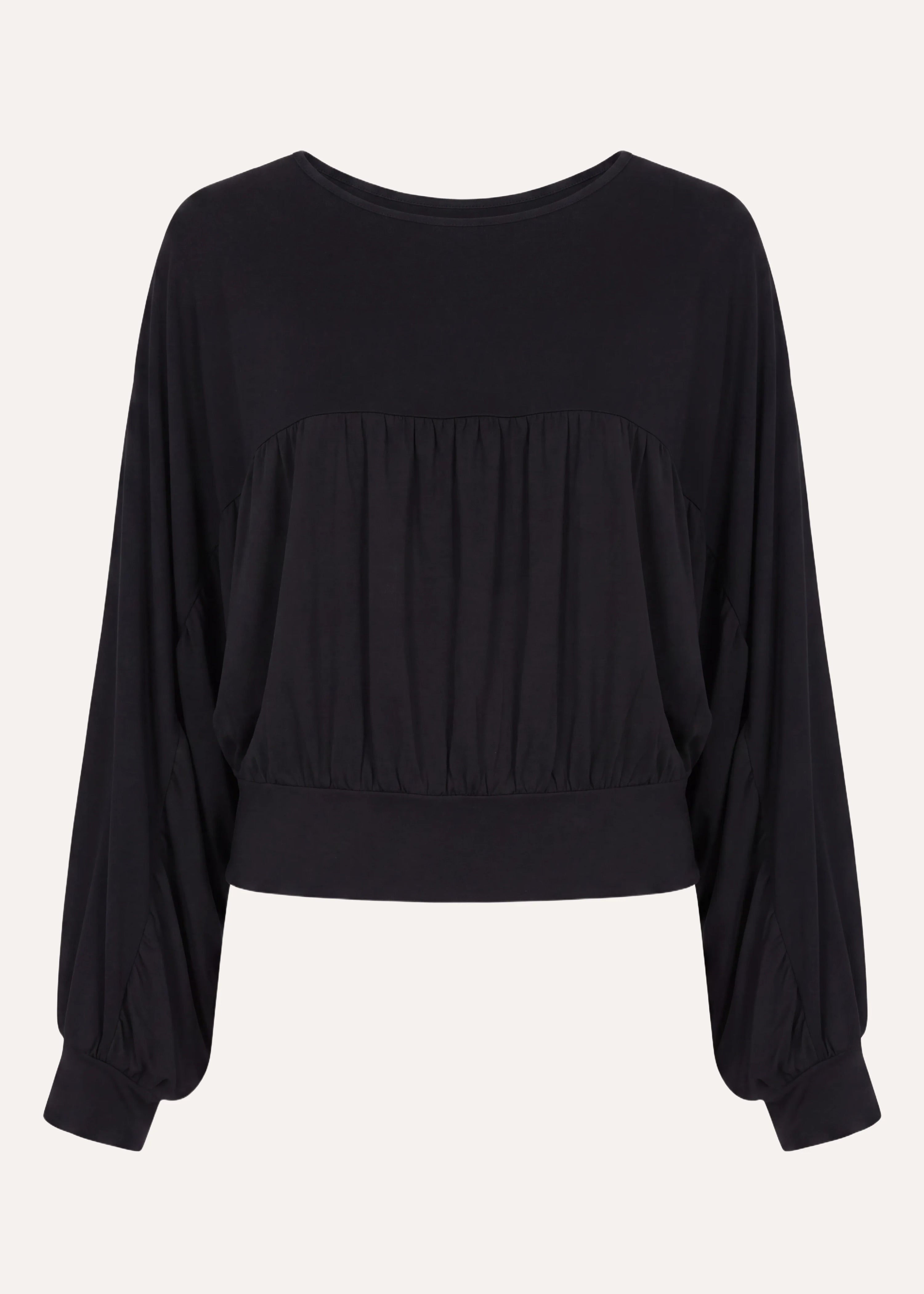 la-f-e-marabout-e-golette-t-shirt-schwarz-boot-ausschnitt image 6