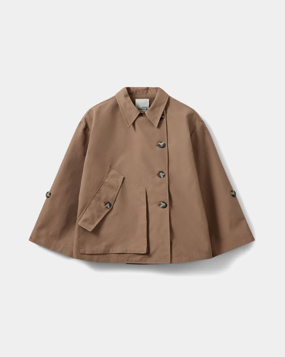 sofie-schnoor-women-agathasw-jacke-braun-baumwolle image 1