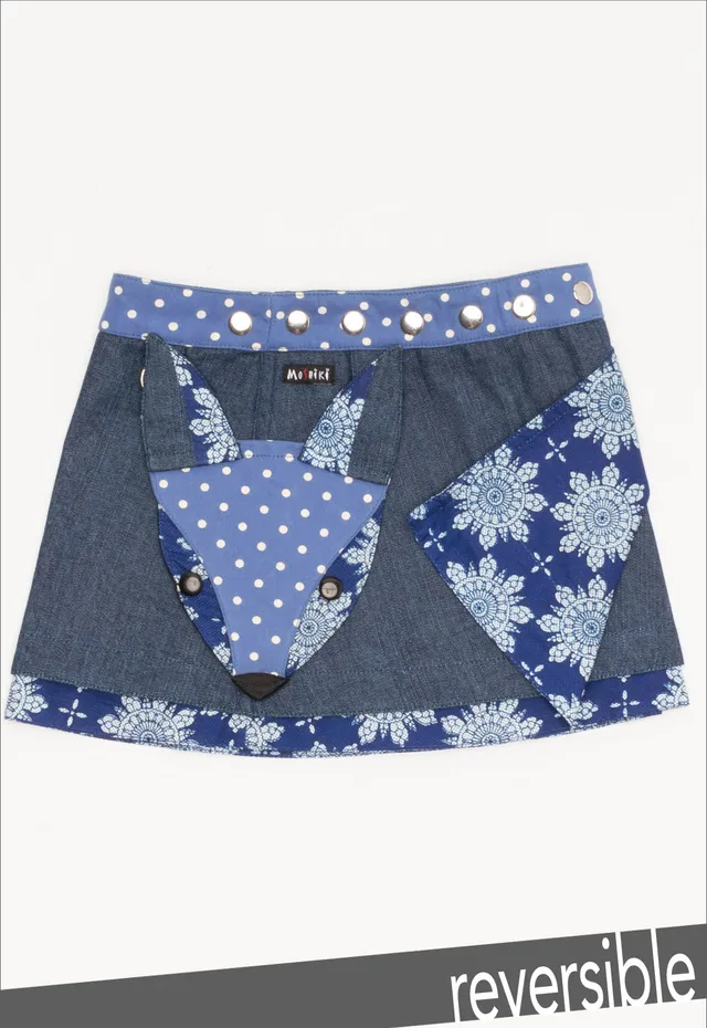 moshiki-hot-cookie-kids-2-wickelrock-denim-foxy-24cm image 1