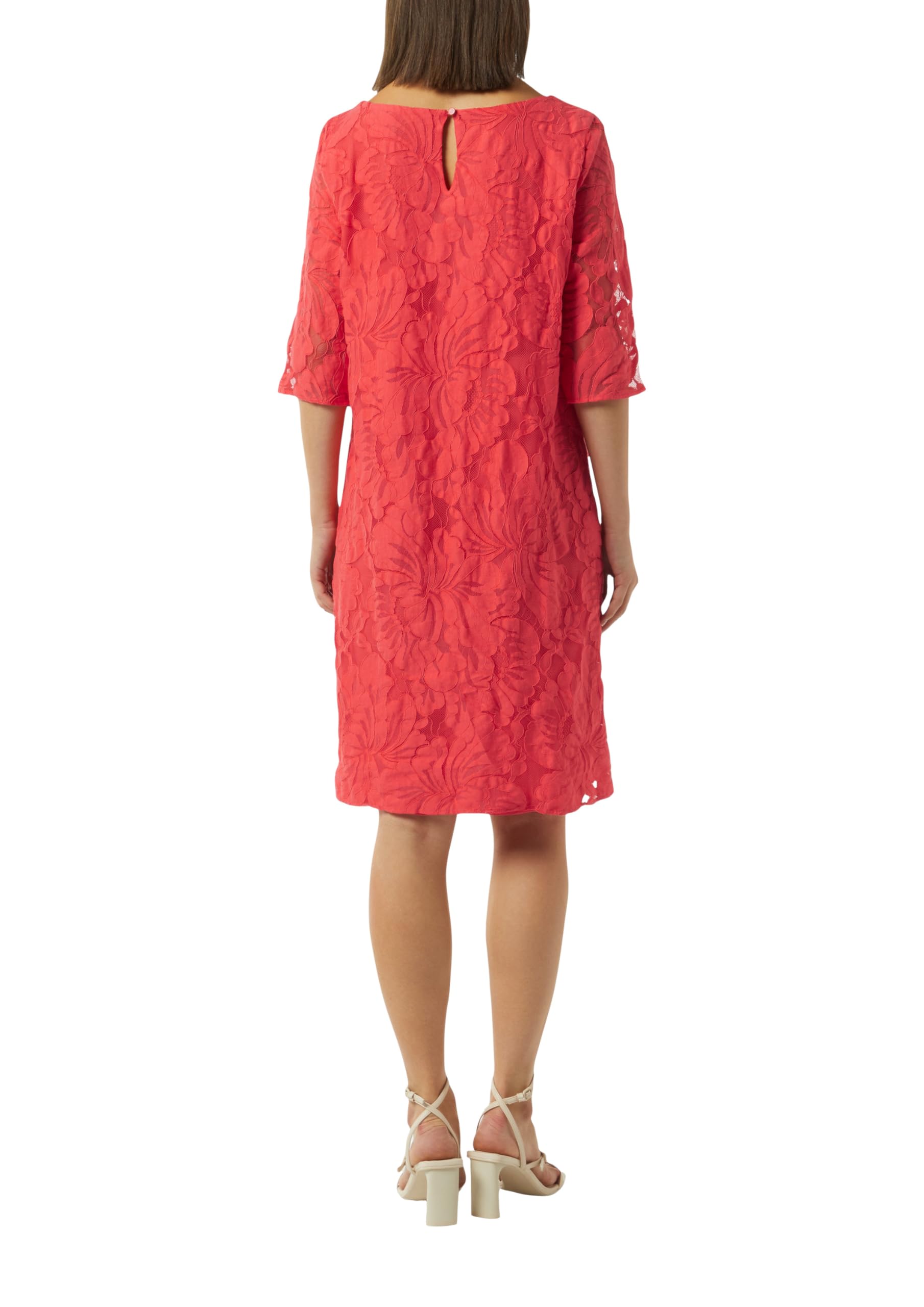 comma-spitzenkleid-kleid-pink-4294-kurz-damen image 2