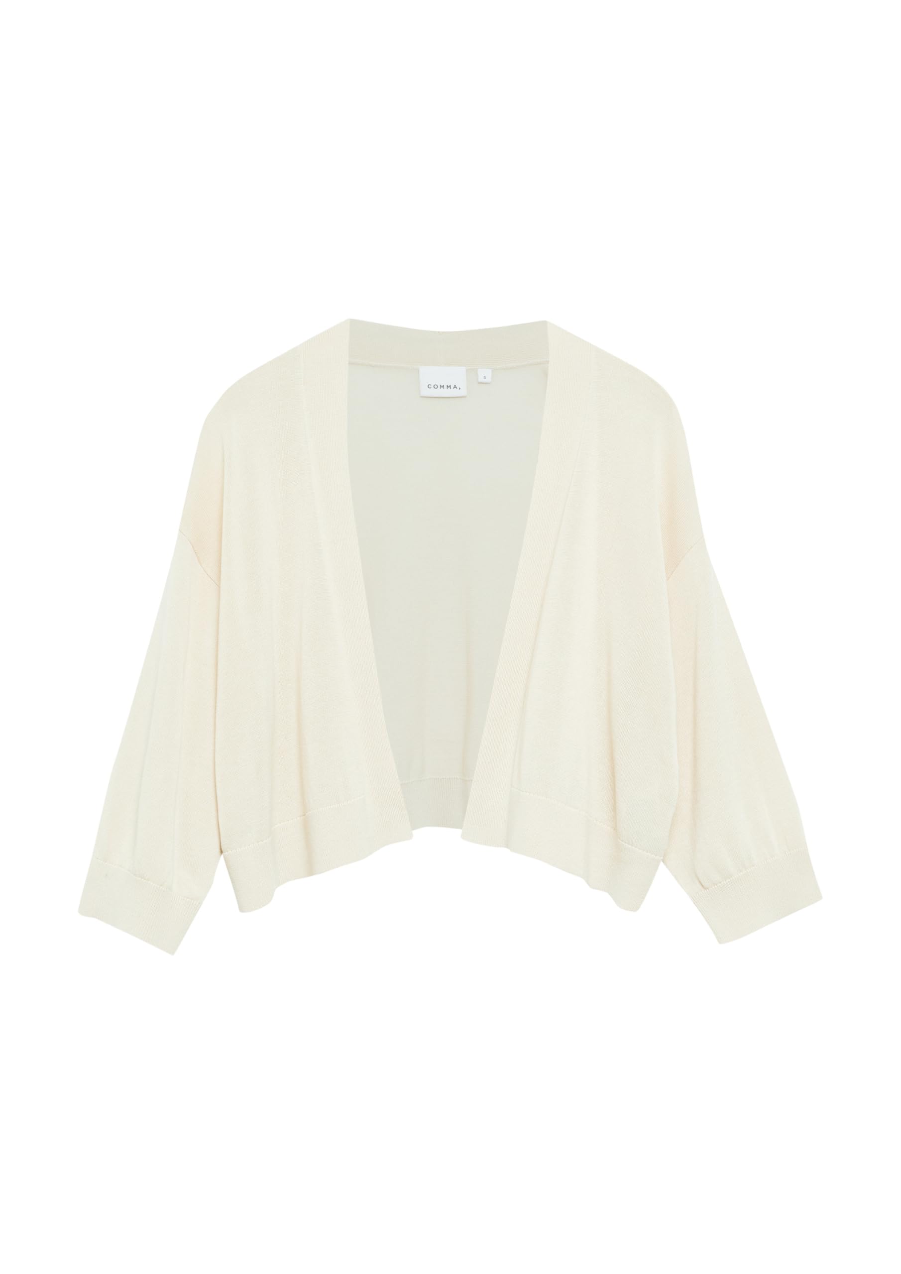 comma-strickjacke-damen-wei-3-4-rmel-relaxed-fit image 3