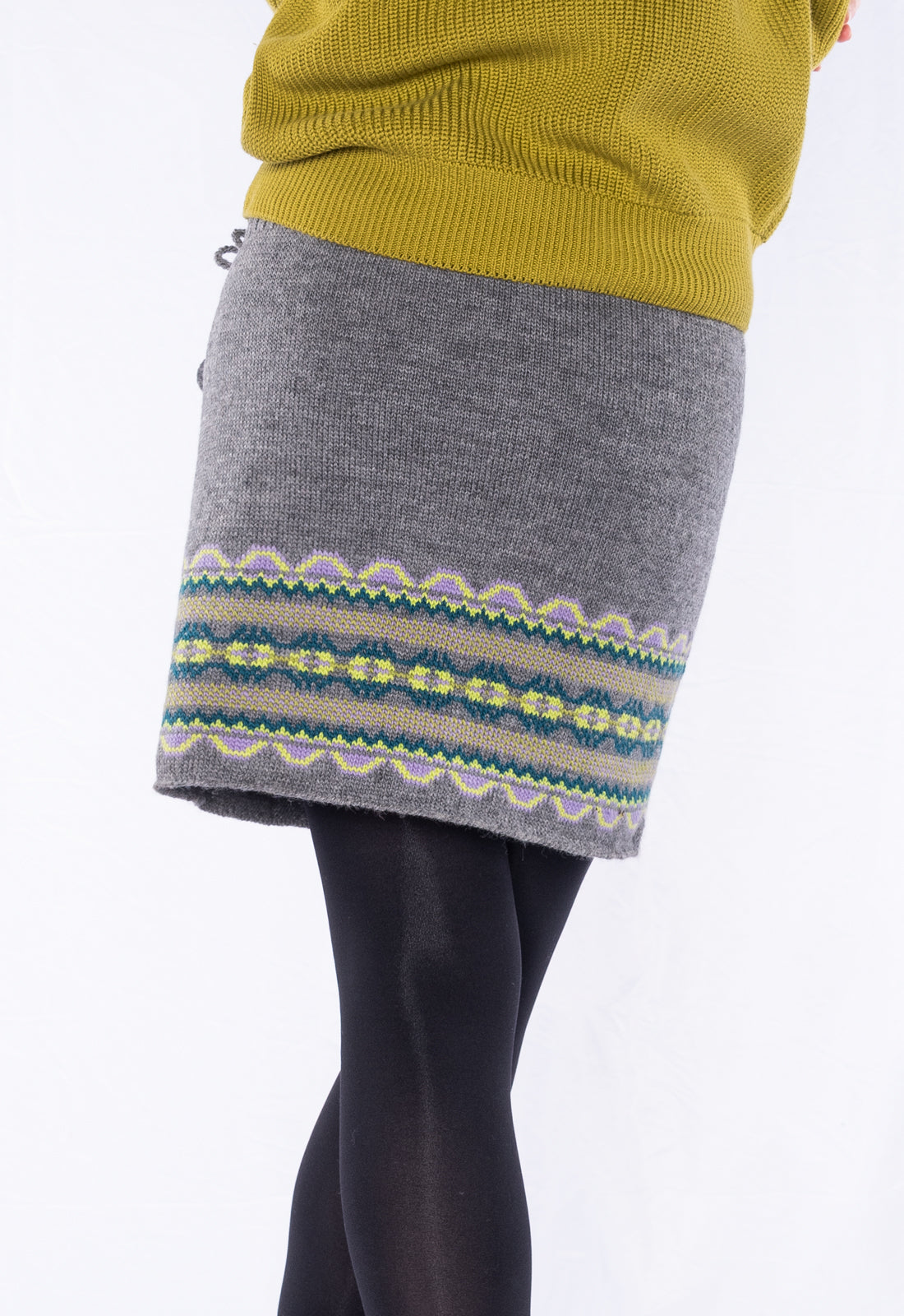 moshiki-hot-cookie-pranita-skirt-strickrock-grau-wolle image 3