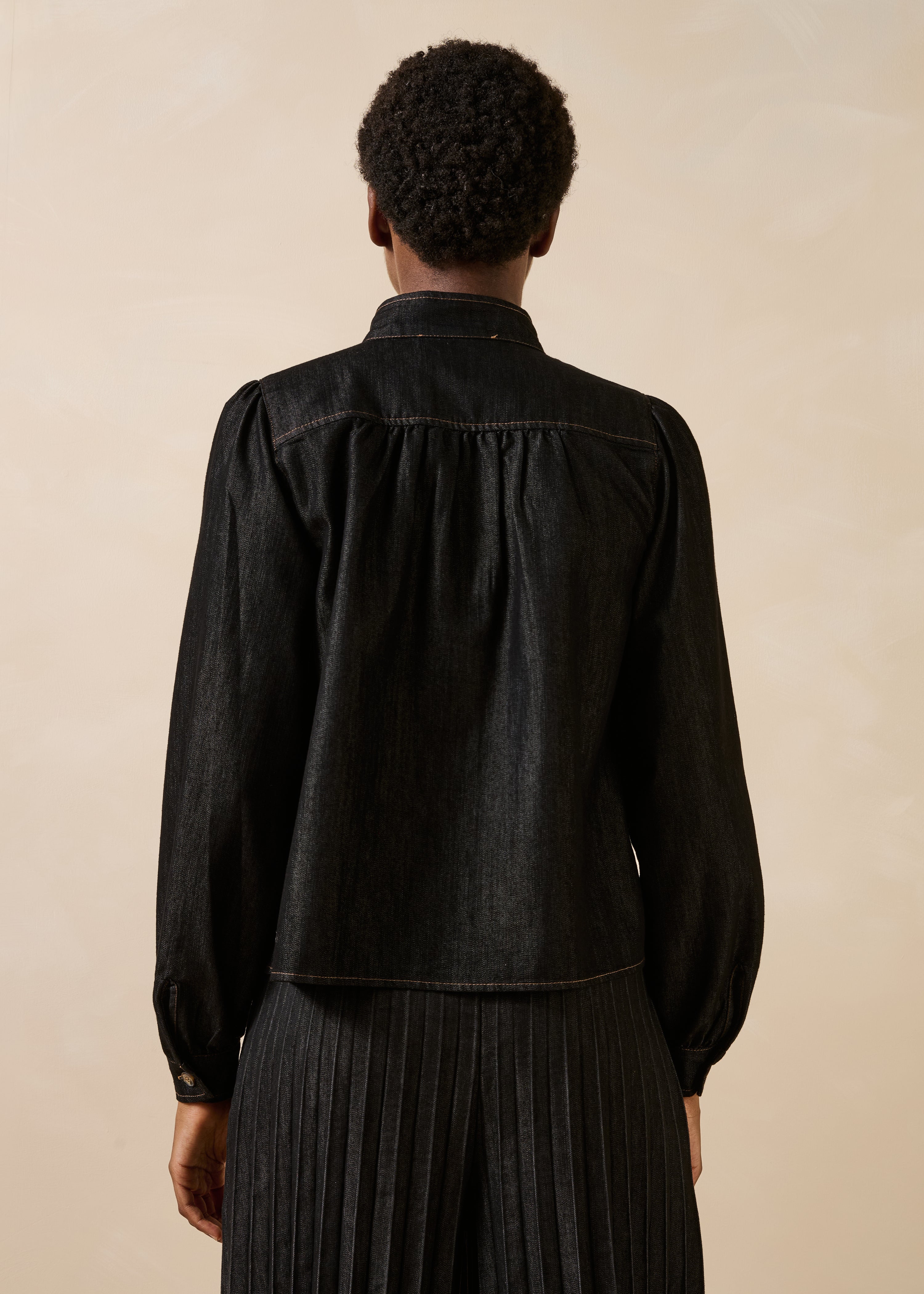 la-f-e-marabout-e-gaya-hemdbluse-denim-schwarz-gr-38 image 3