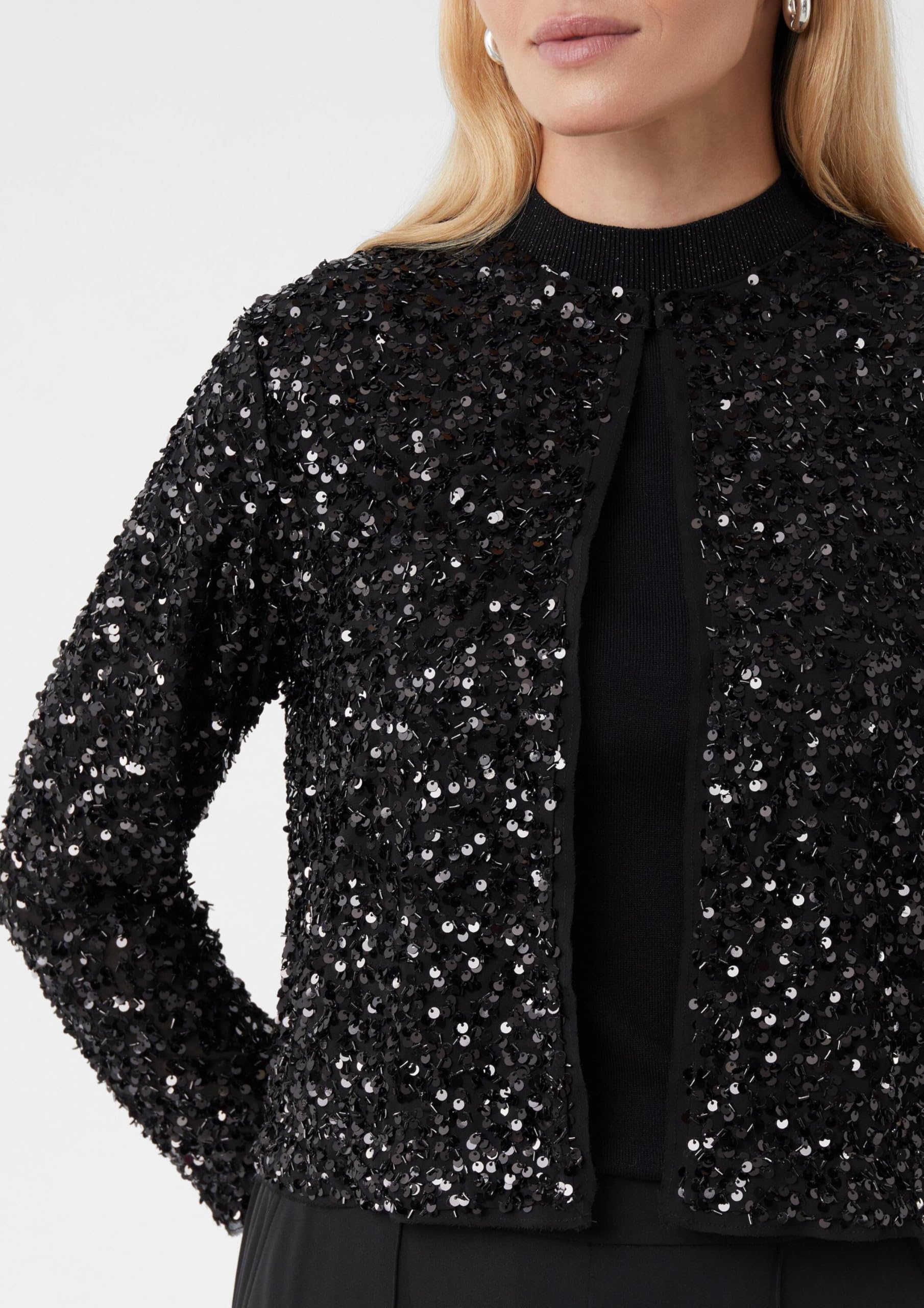 comma-jackets-blusenjacke-mit-pailletten-damen image 4