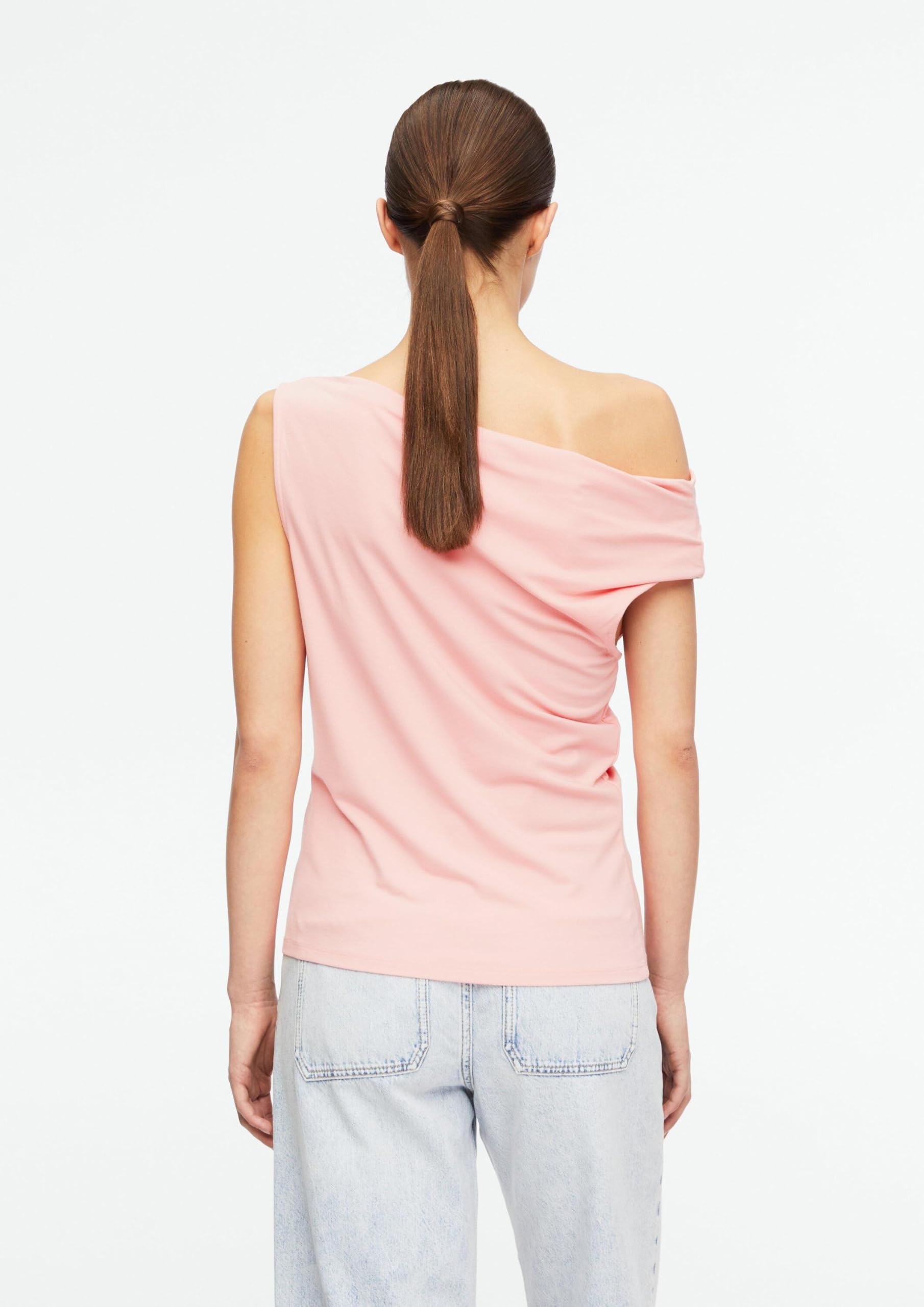 comma-t-shirt-damen-slim-fit-rosa-gr-36-jersey image 7