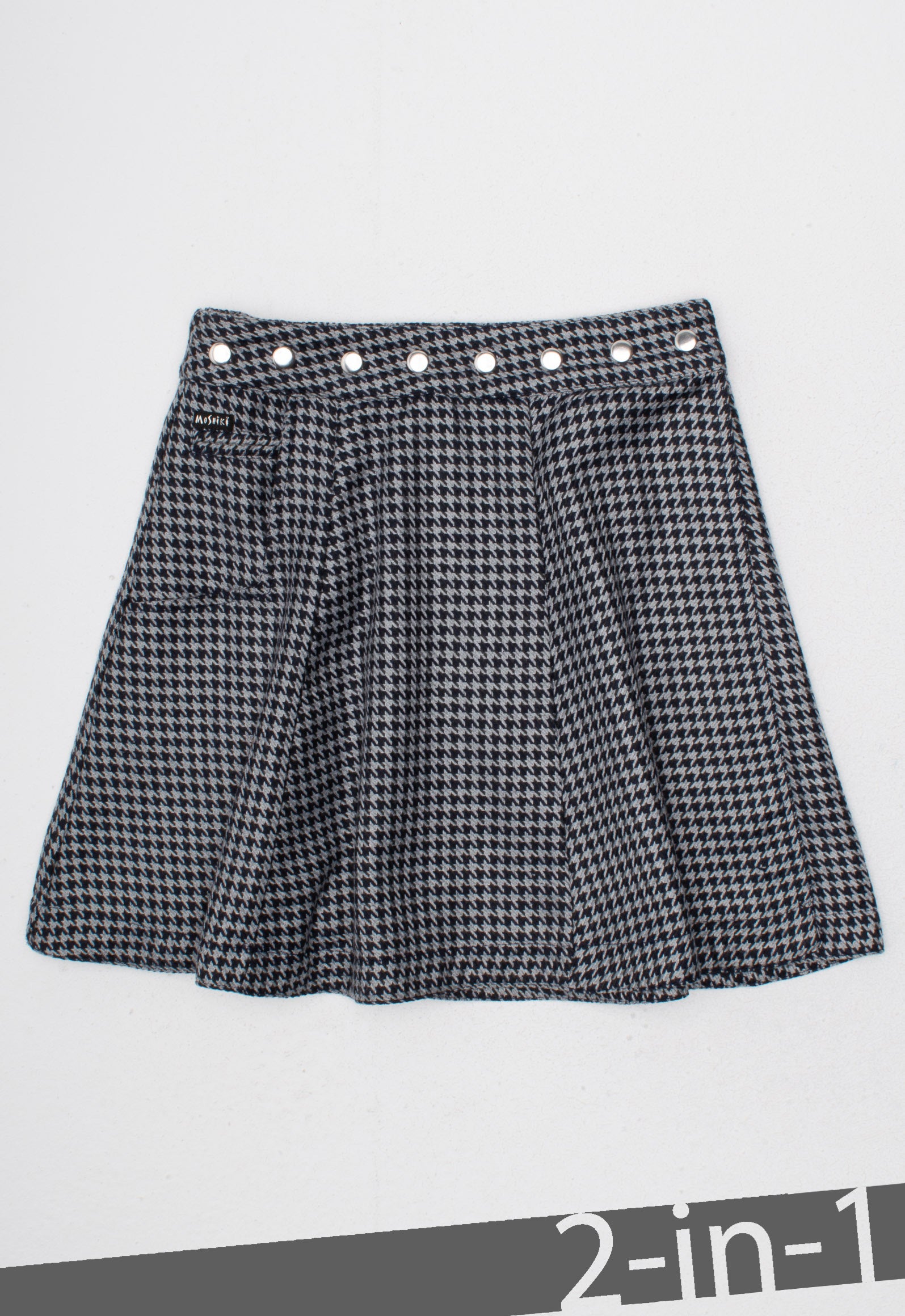 moshiki-hot-cookie-71-tweed-wickelrock-45-cm-wendbar image 2
