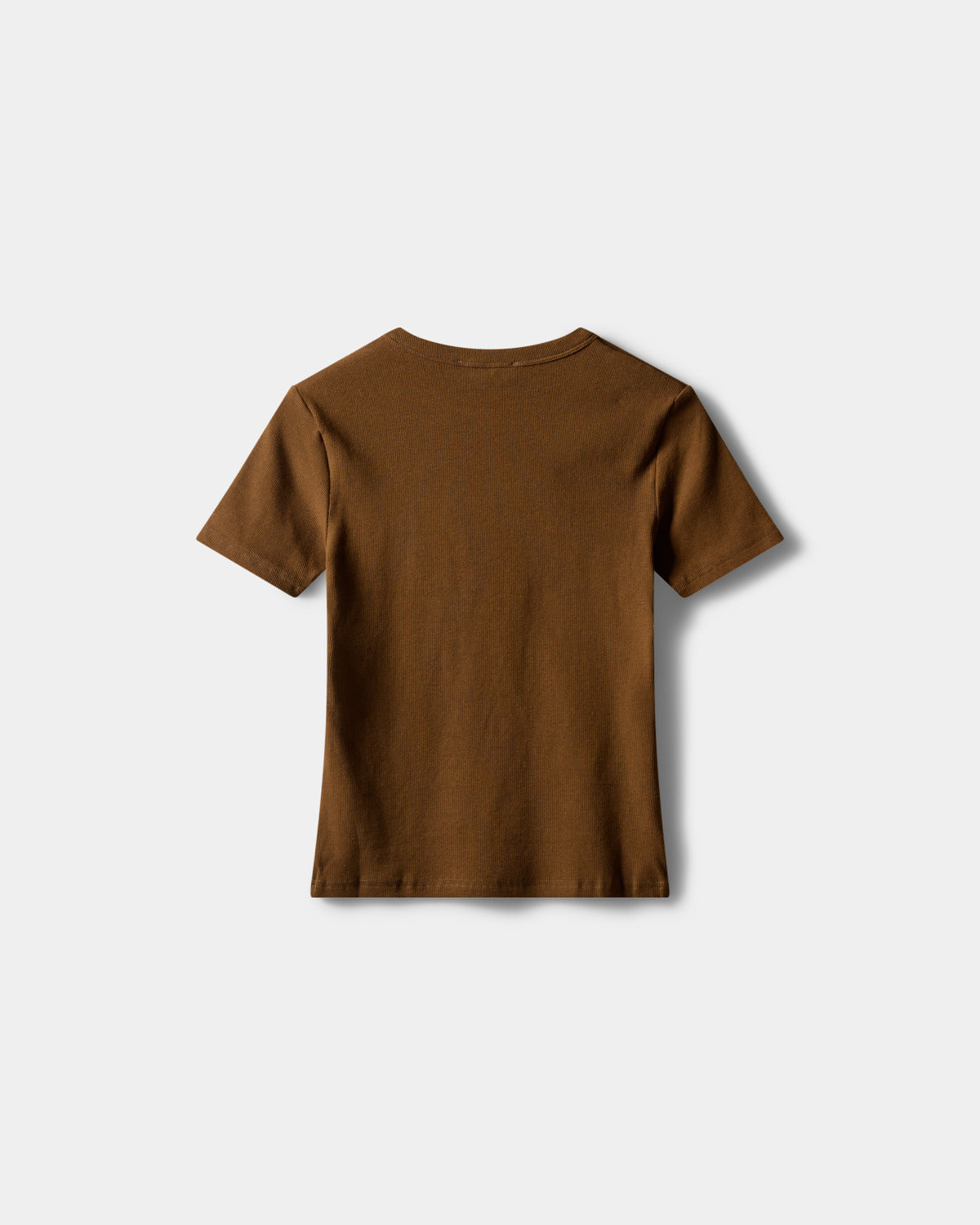 sofie-schnoor-women-blakesw-rib-baby-tee-t-shirt-maple-brown image 6