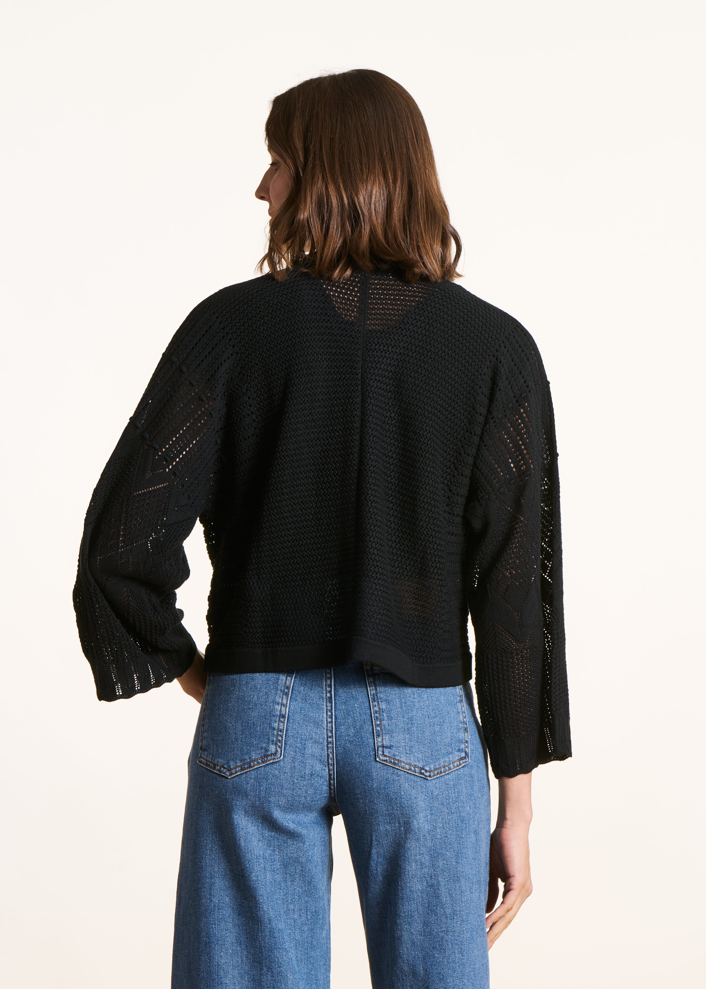 la-f-e-marabout-e-franka-gilet-schwarz-lochstrick-gr-m image 3