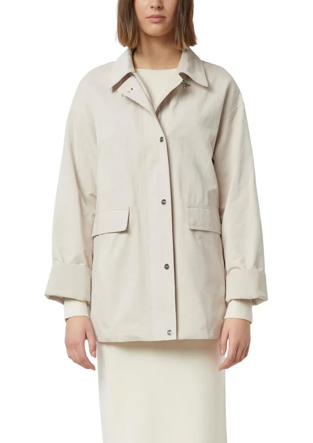 comma-oversize-outdoor-jacke-38-beige-cord-kragen image 1