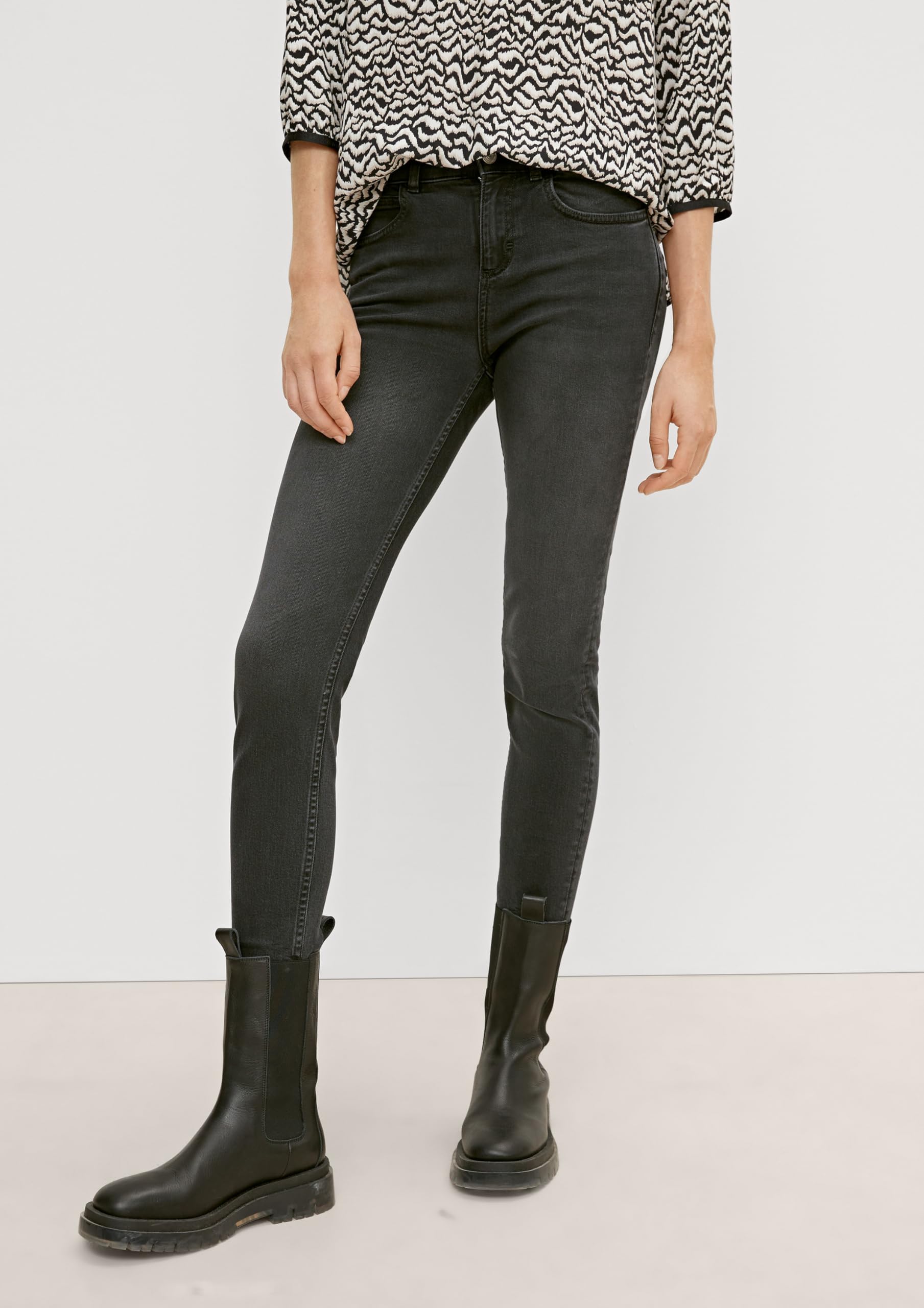 comma-jeans-2120841-skinny-jeanshose-gr-34-dunkel image 6