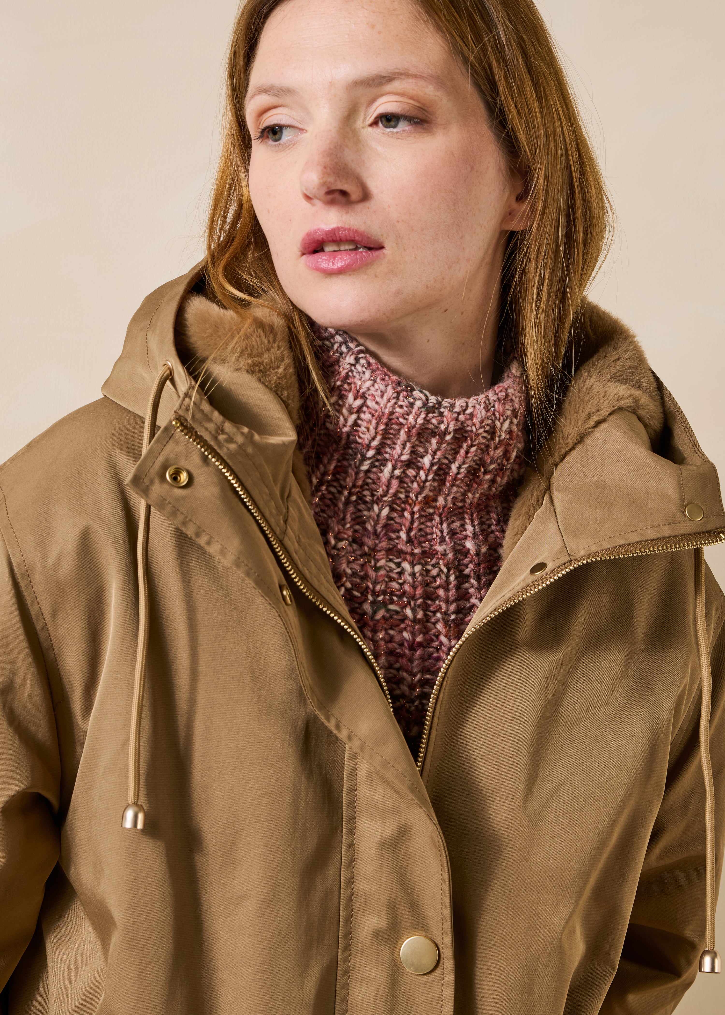 la-f-e-marabout-e-granix-parka-beige-lang-mit-kunstfell image 5