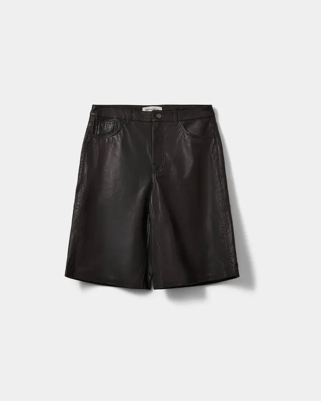 sofie-schnoor-women-vokesw-leder-shorts-schwarz-lammleder image 1