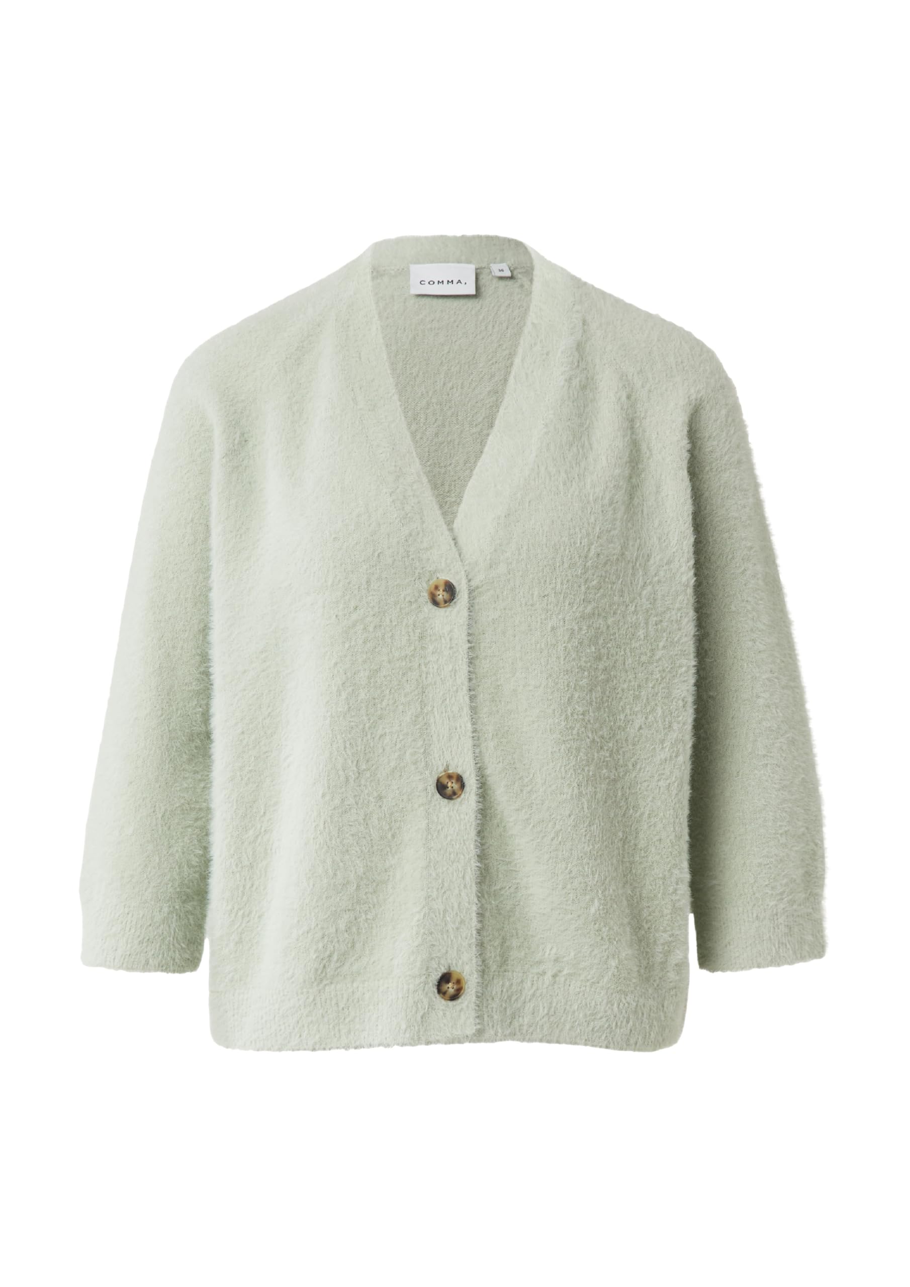 comma-jackets-strickjacke-v-ausschnitt-wei image 4