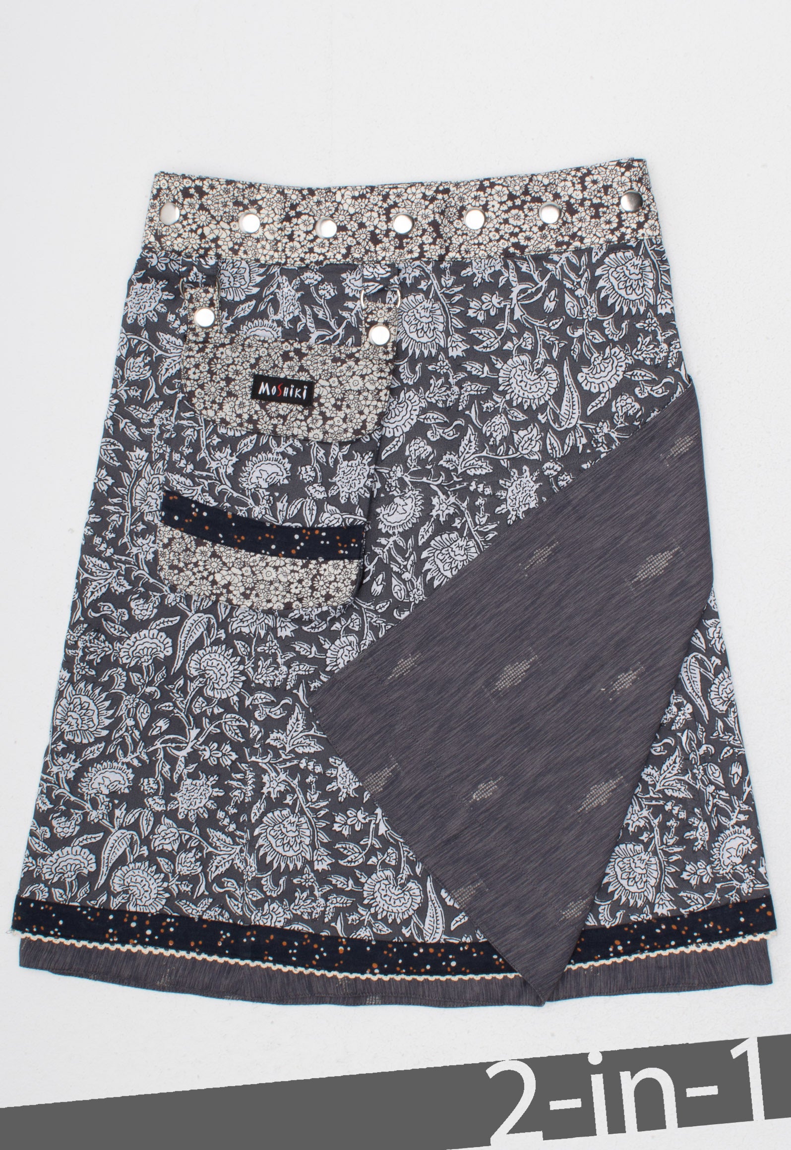 moshiki-hot-cookie-68-wickelrock-baumwolle-55-cm-floral image 1