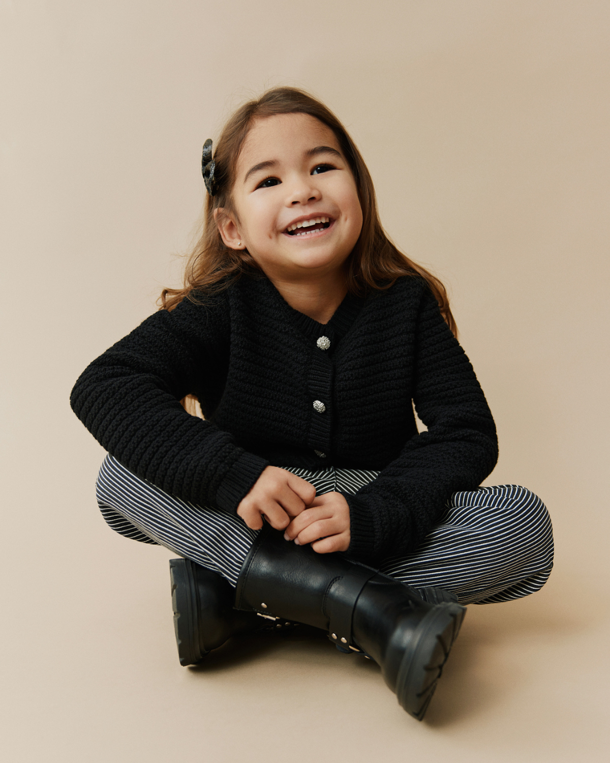 sofie-schnoor-kyra-cardigan-schwarz-baumwolle-gr-98-128 image 2