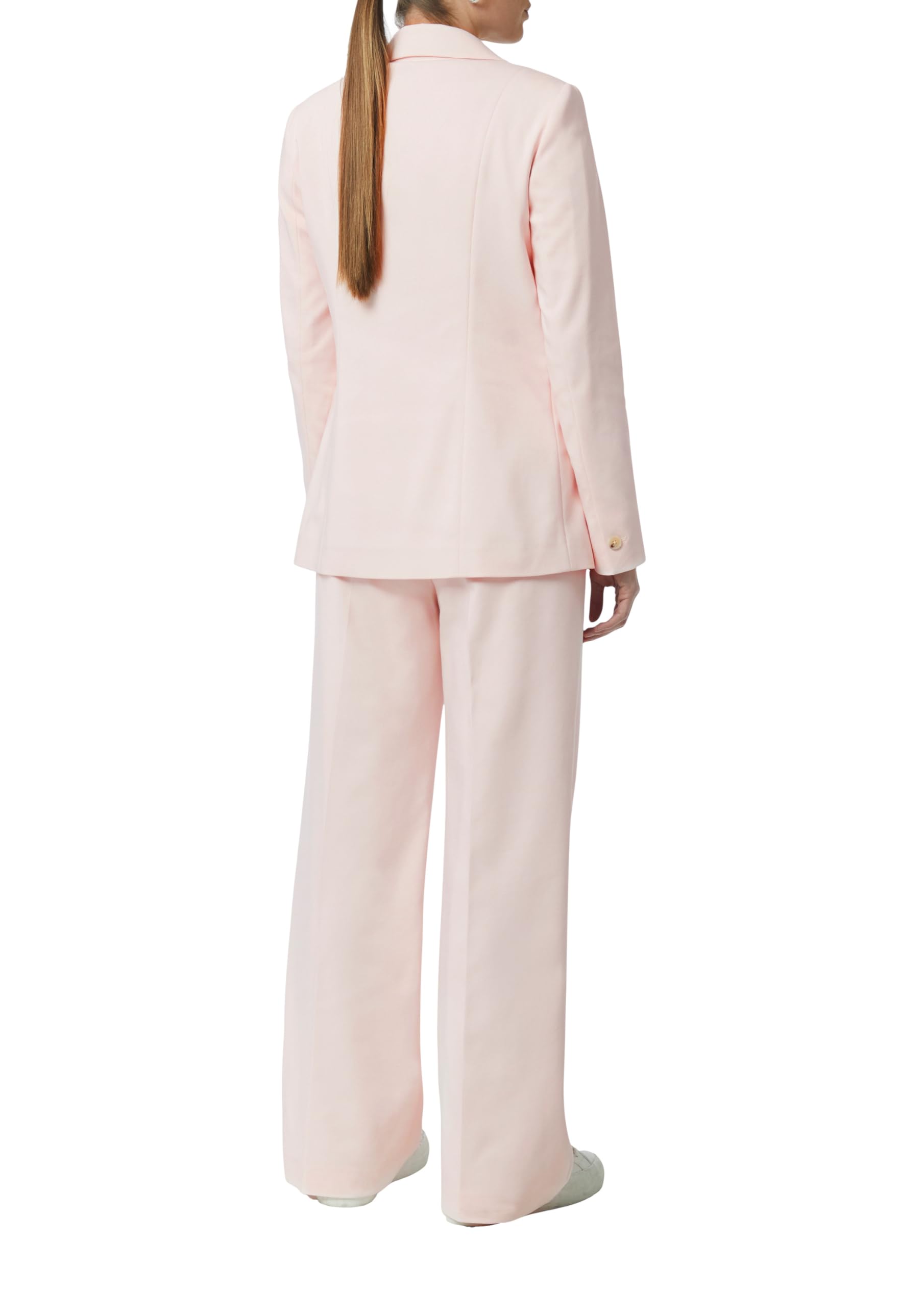 comma-blazers-satin-blazer-rosa-tailliert-mit-pattentaschen image 2