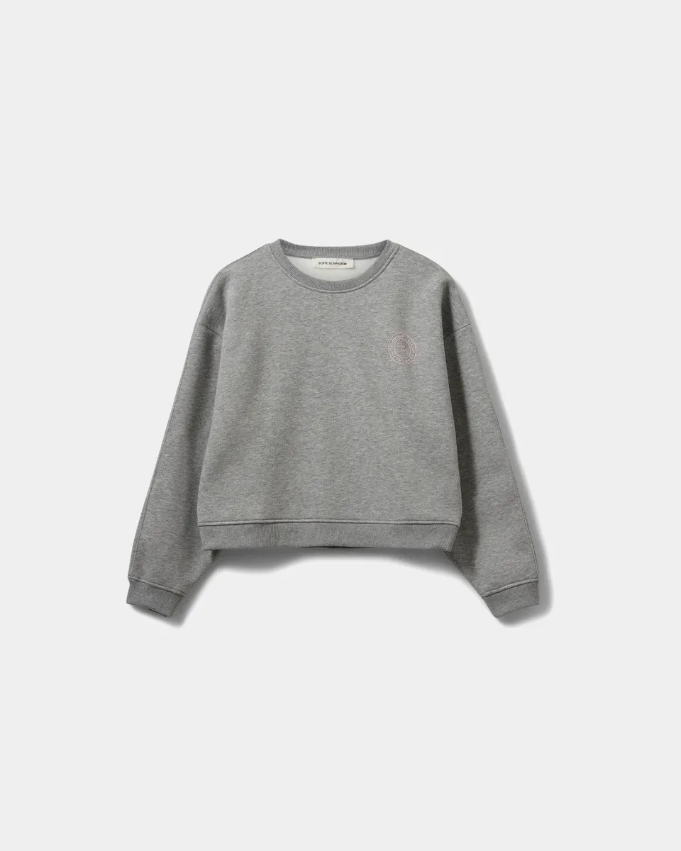 sofie-schnoor-women-elinsw-sweatshirt-grau-melange-print image 1