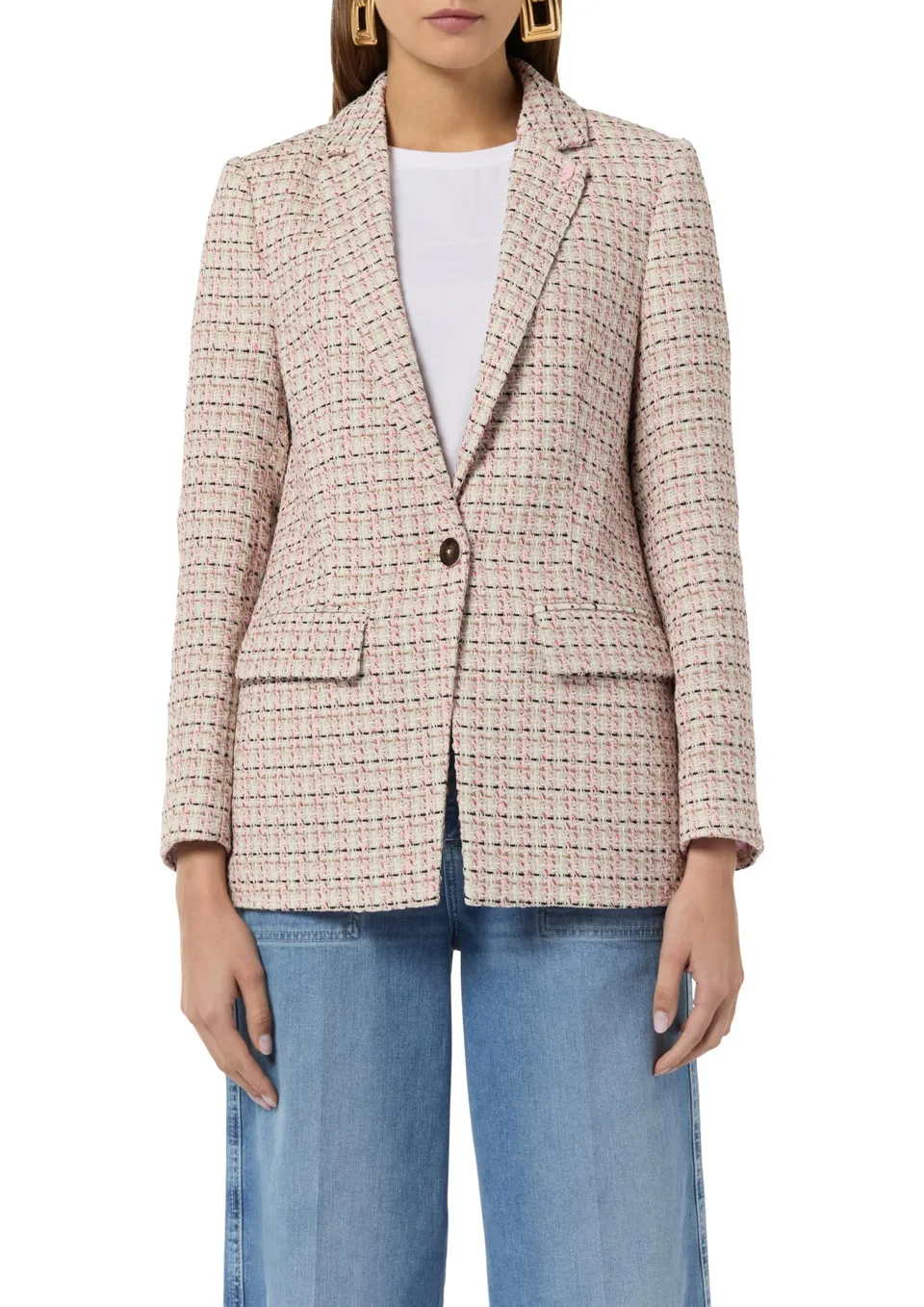 comma-blazer-aus-boucl-blazer-boucl-elegant image 1