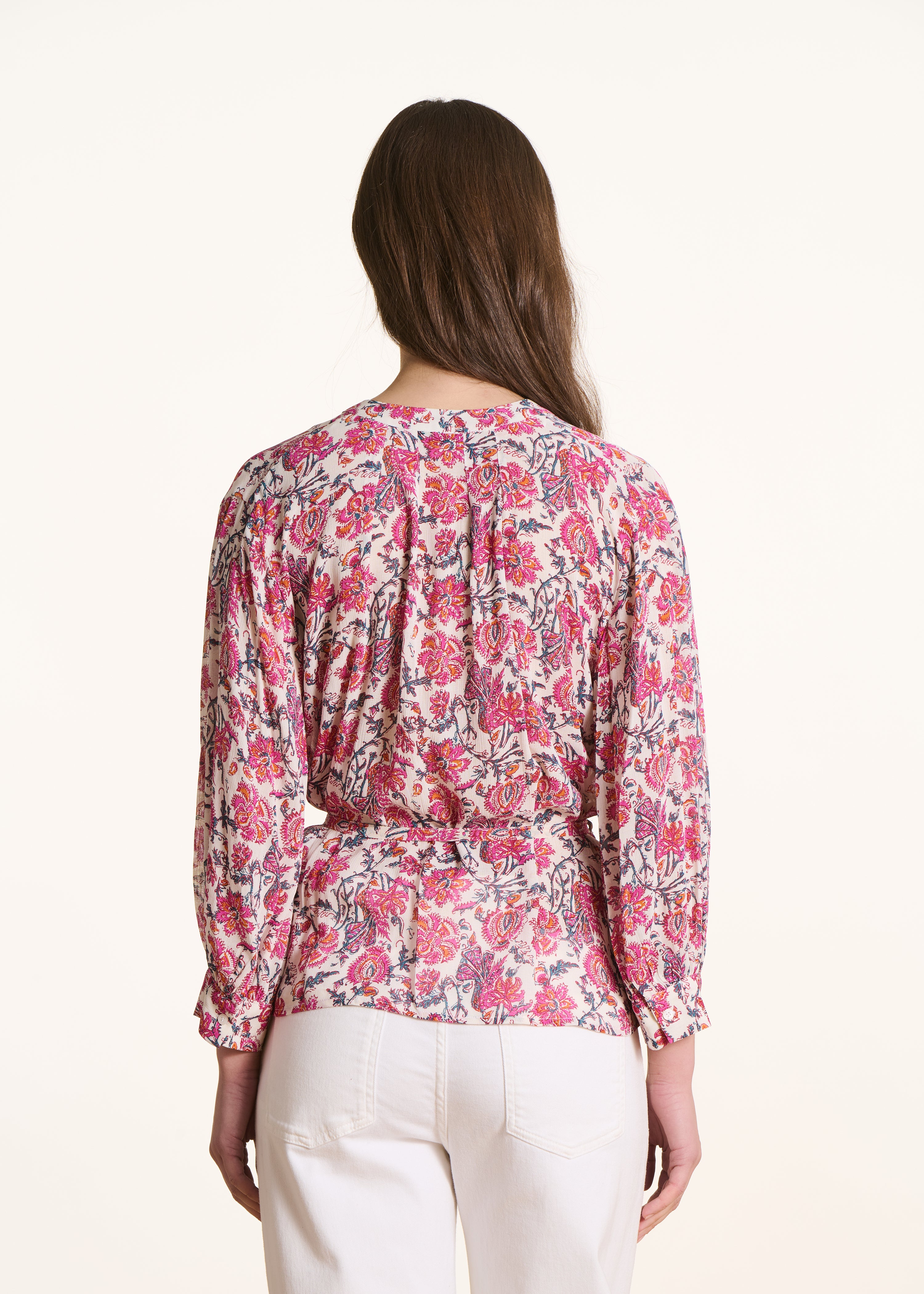 la-f-e-marabout-e-faenzi-top-rosa-blumen-langarm-g-rtel image 3
