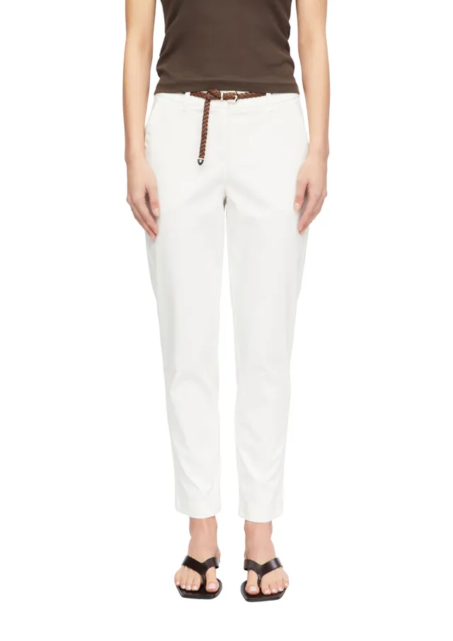 comma-chino-tapered-leg-gr-34-ankle-mit-flechtg-rtel image 1