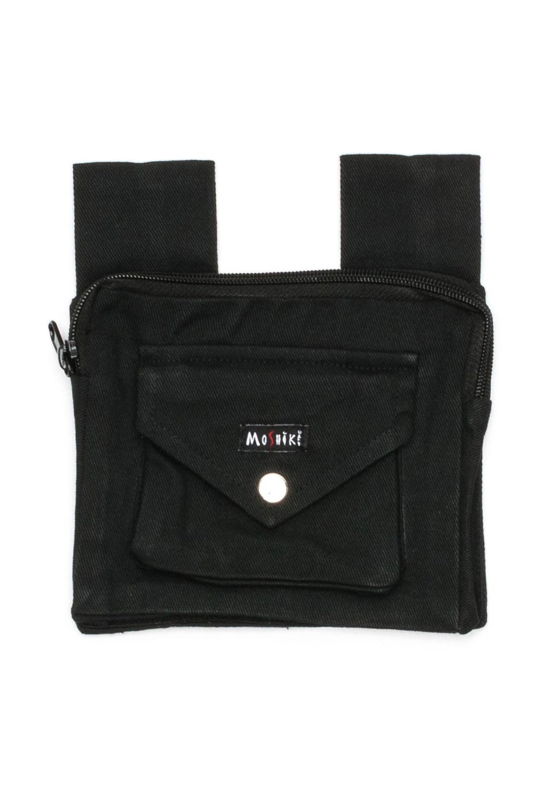 moshiki-side-pocket-3-g-rteltasche-schwarz-baumwolle-kompakt image 1
