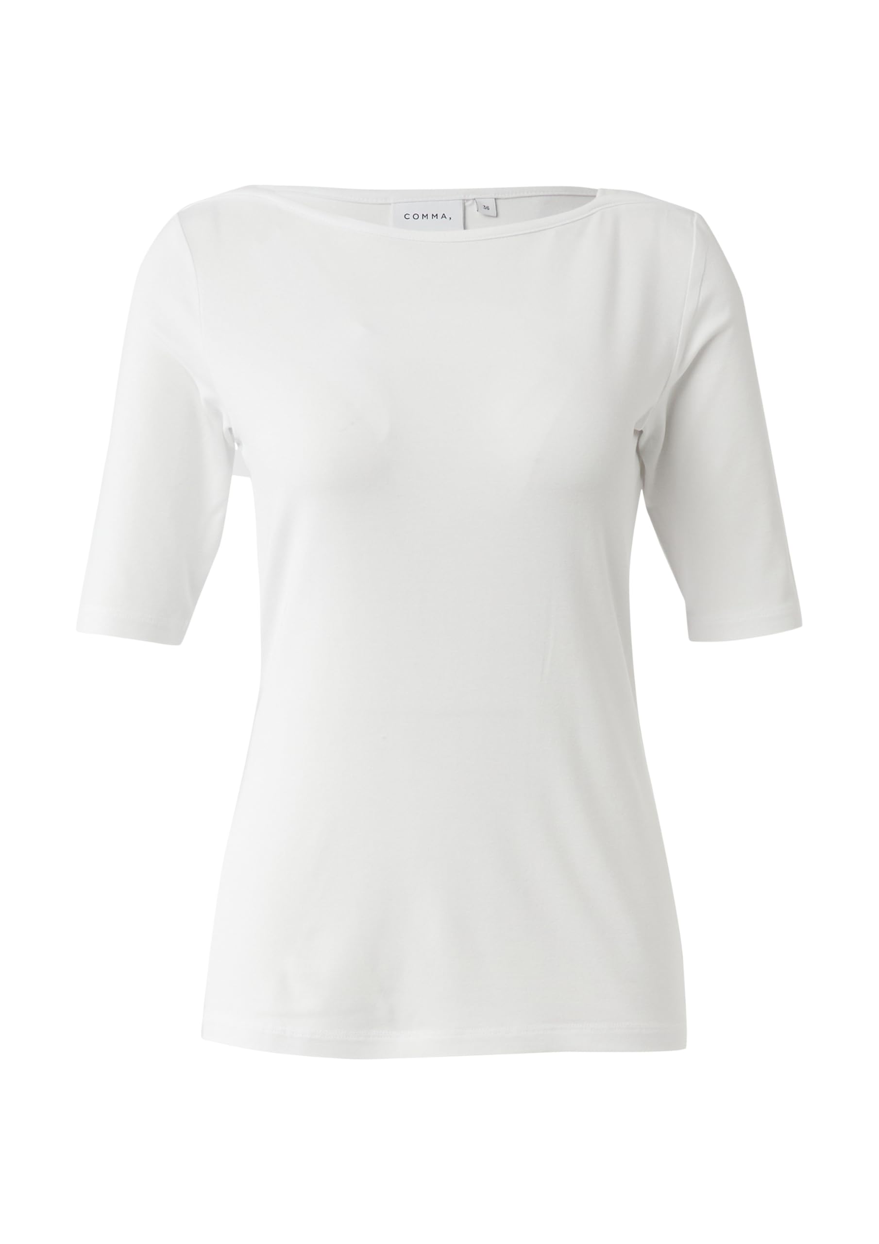 comma-viskosejersey-shirt-3-4-arm-wei-gr-36 image 4