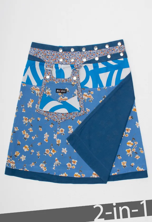 moshiki-hot-cookie-13-wickelrock-baumwolle-55-cm-wendbar image 1