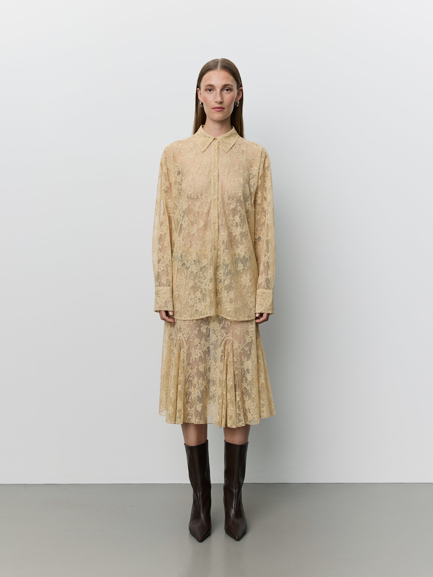 sofie-schnoor-women-lenasw-midirock-sand-spitze-transparent image 2