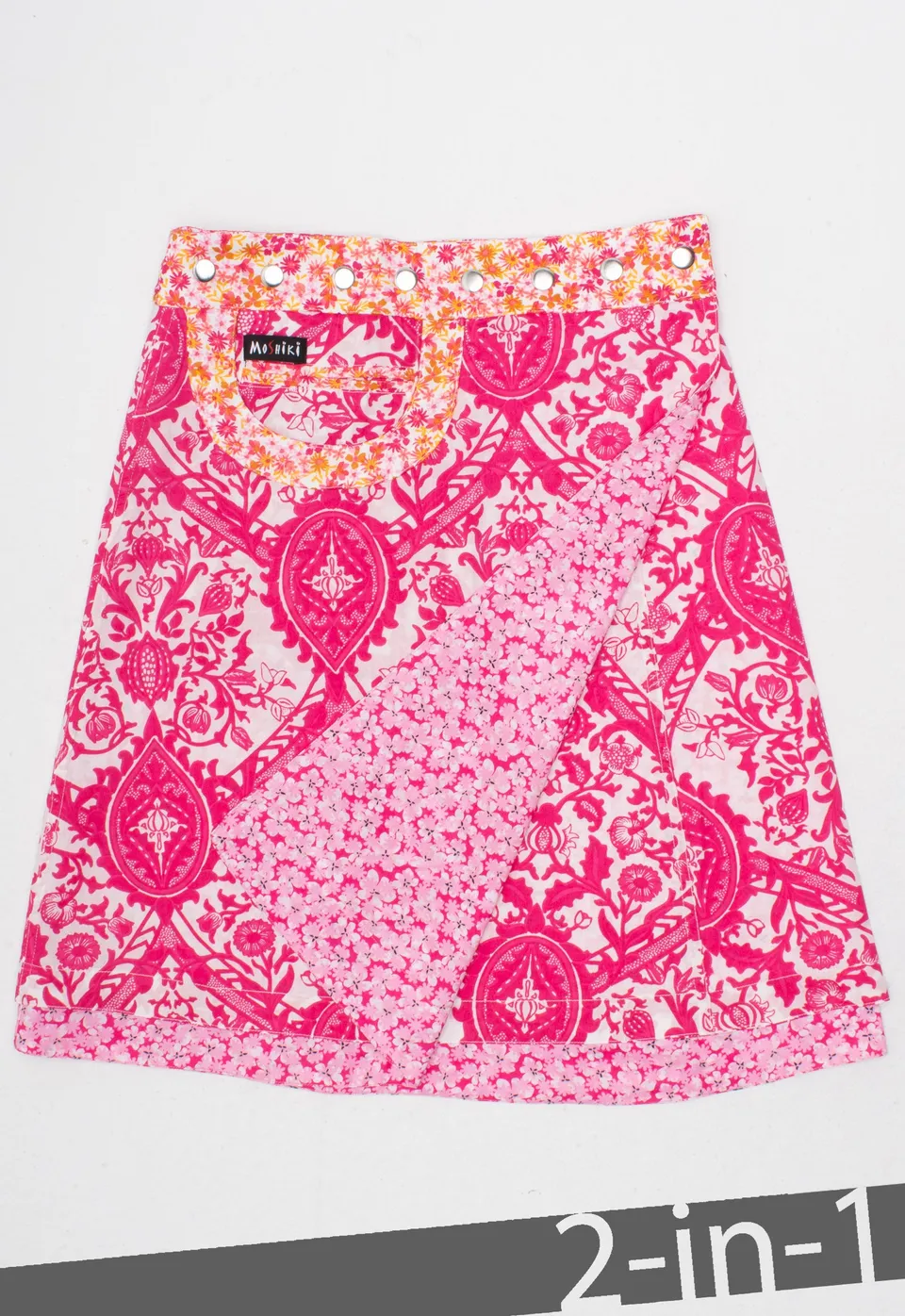 moshiki-hot-cookie-53-wickelrock-cotton-55-cm-baumwolle-wendbar image 1