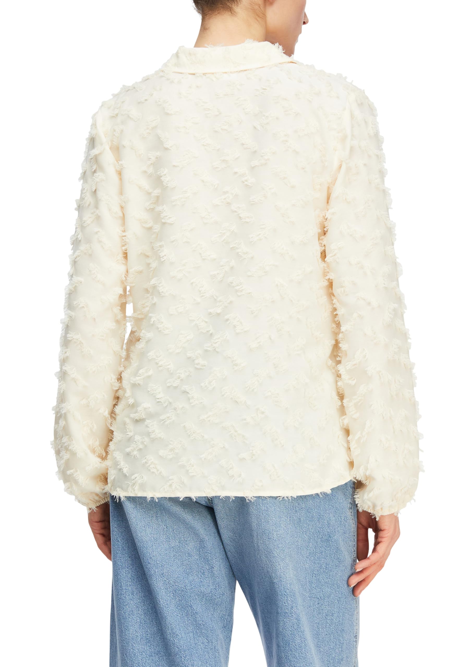 comma-jacquard-bluse-3-d-struktur-gr-46 image 2