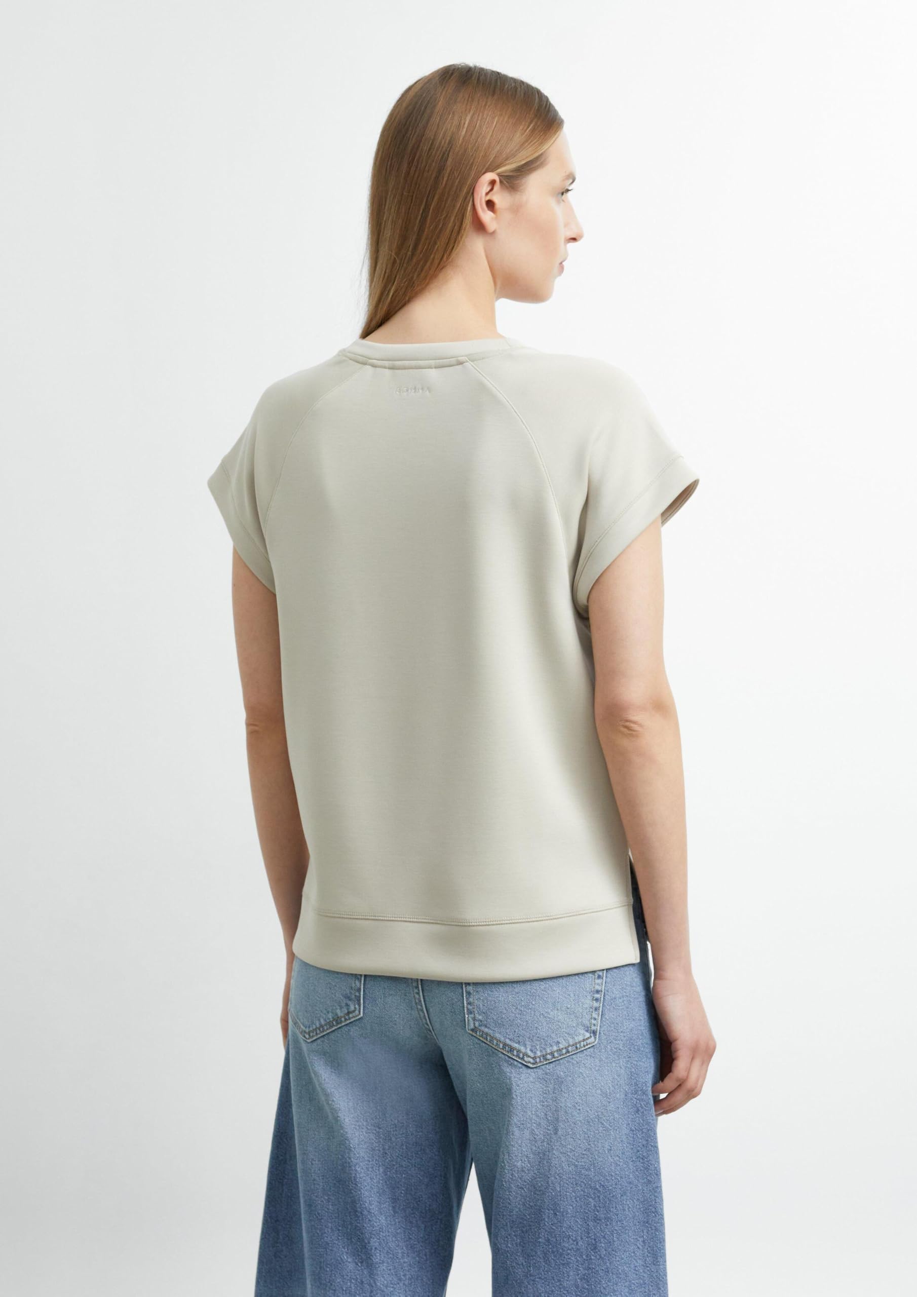 comma-sweatshirt-regular-fit-gr-44-rundhals-dunkelbraun image 7