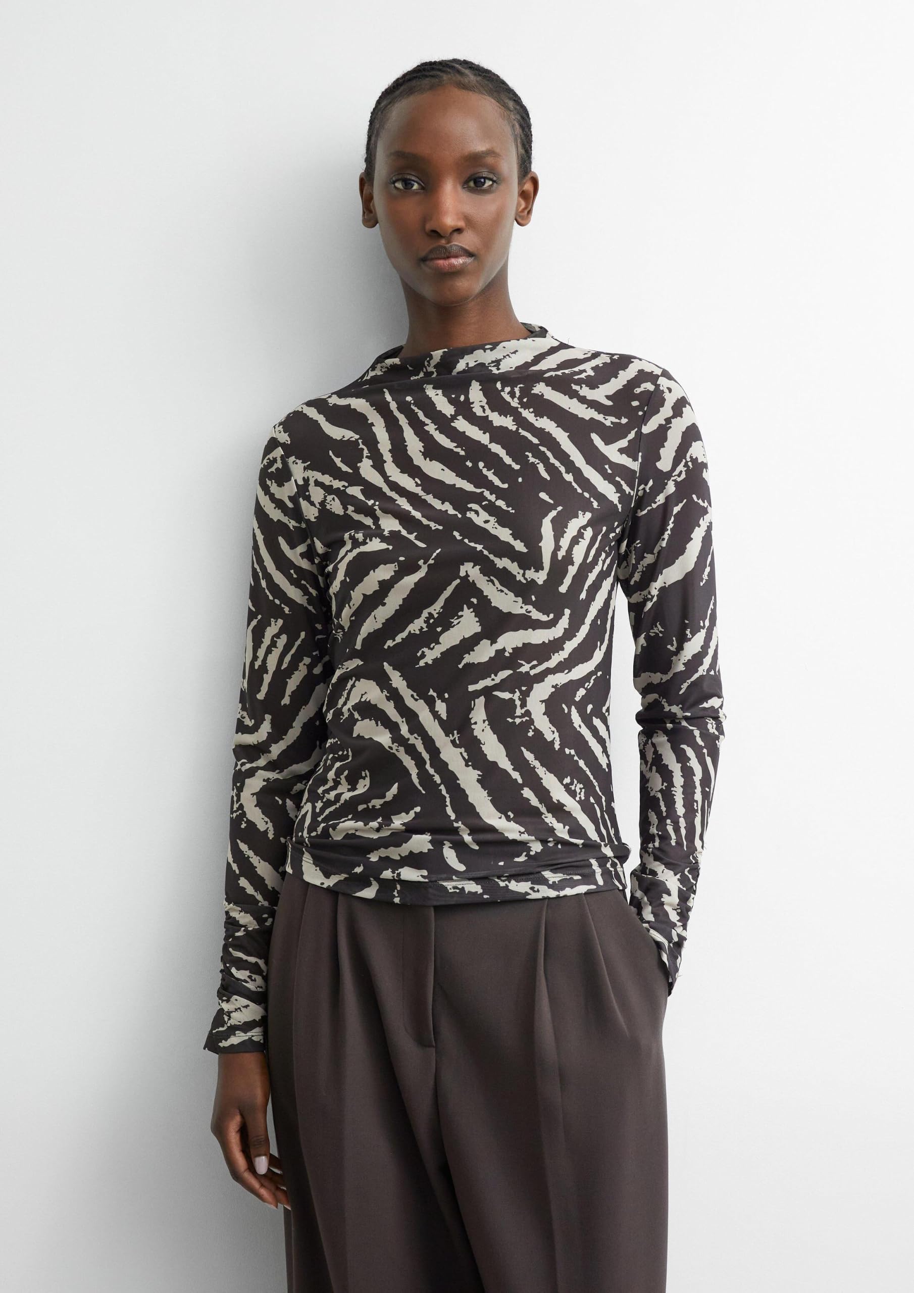 comma-2184531-t-shirt-langarm-animal-print-gr-44 image 3