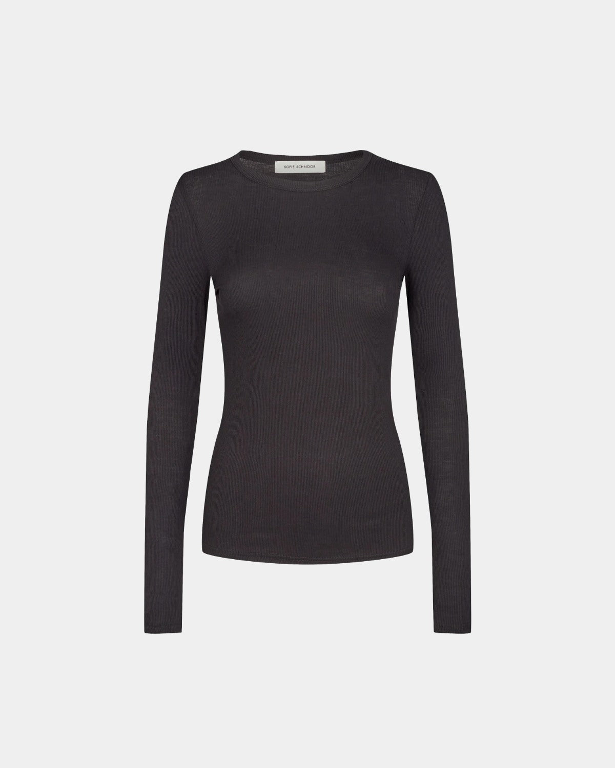 sofie-schnoor-women-petriciasw-langarmshirt-schwarz-slimfit image 1