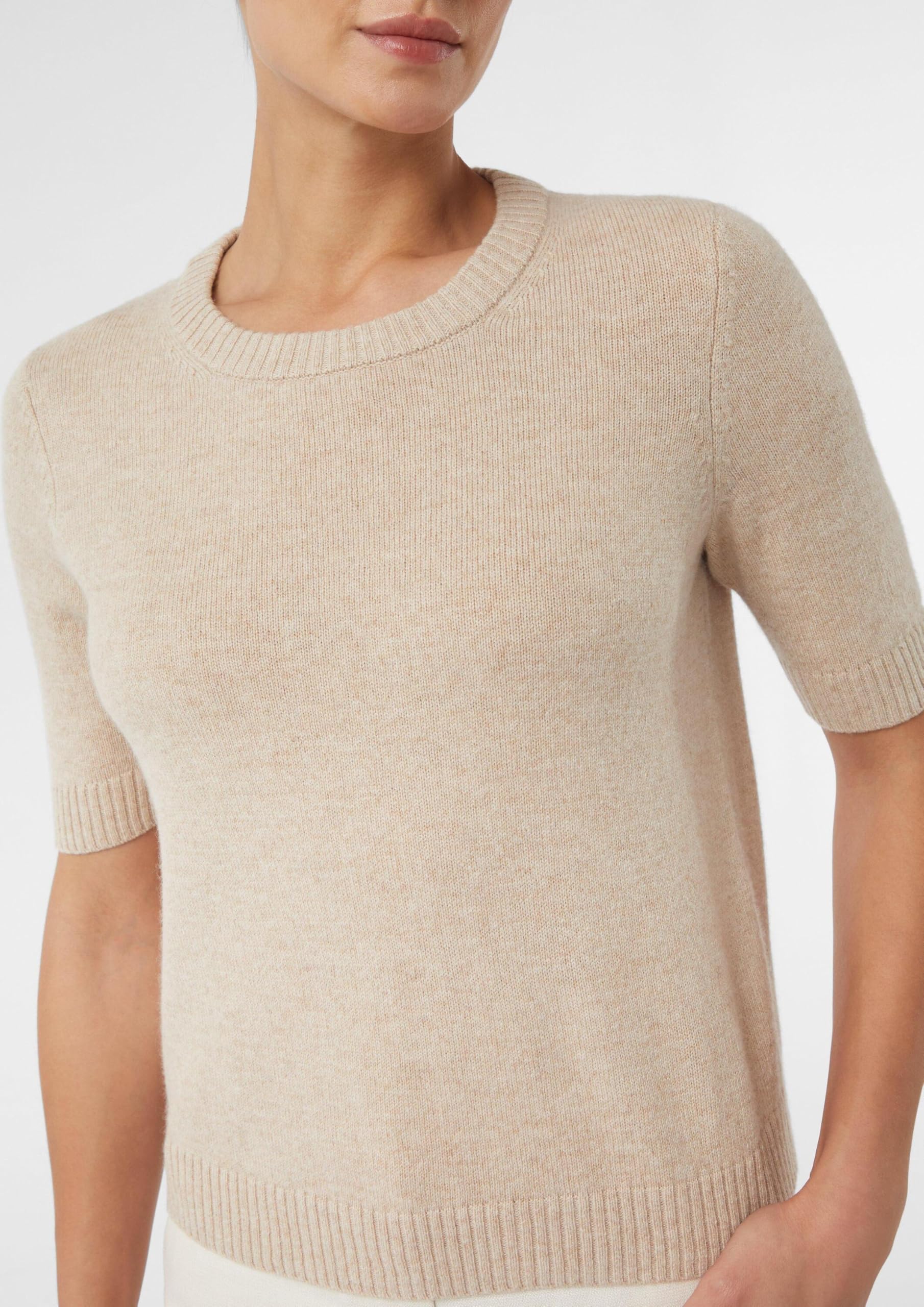 comma-knitwear-strickpullover-kurzarm-gr-44-grau image 4