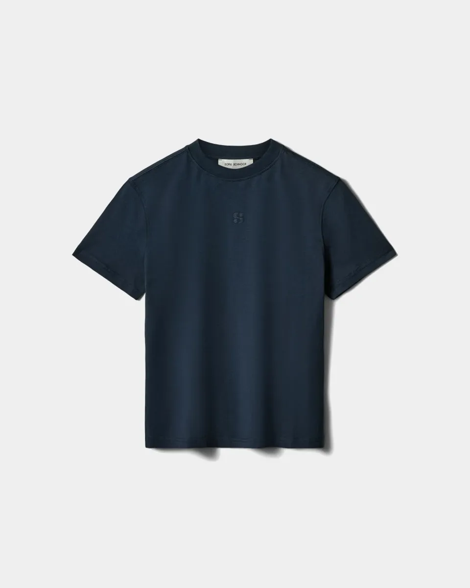 sofie-schnoor-women-vajasw-t-shirt-navy-baumwolle image 1