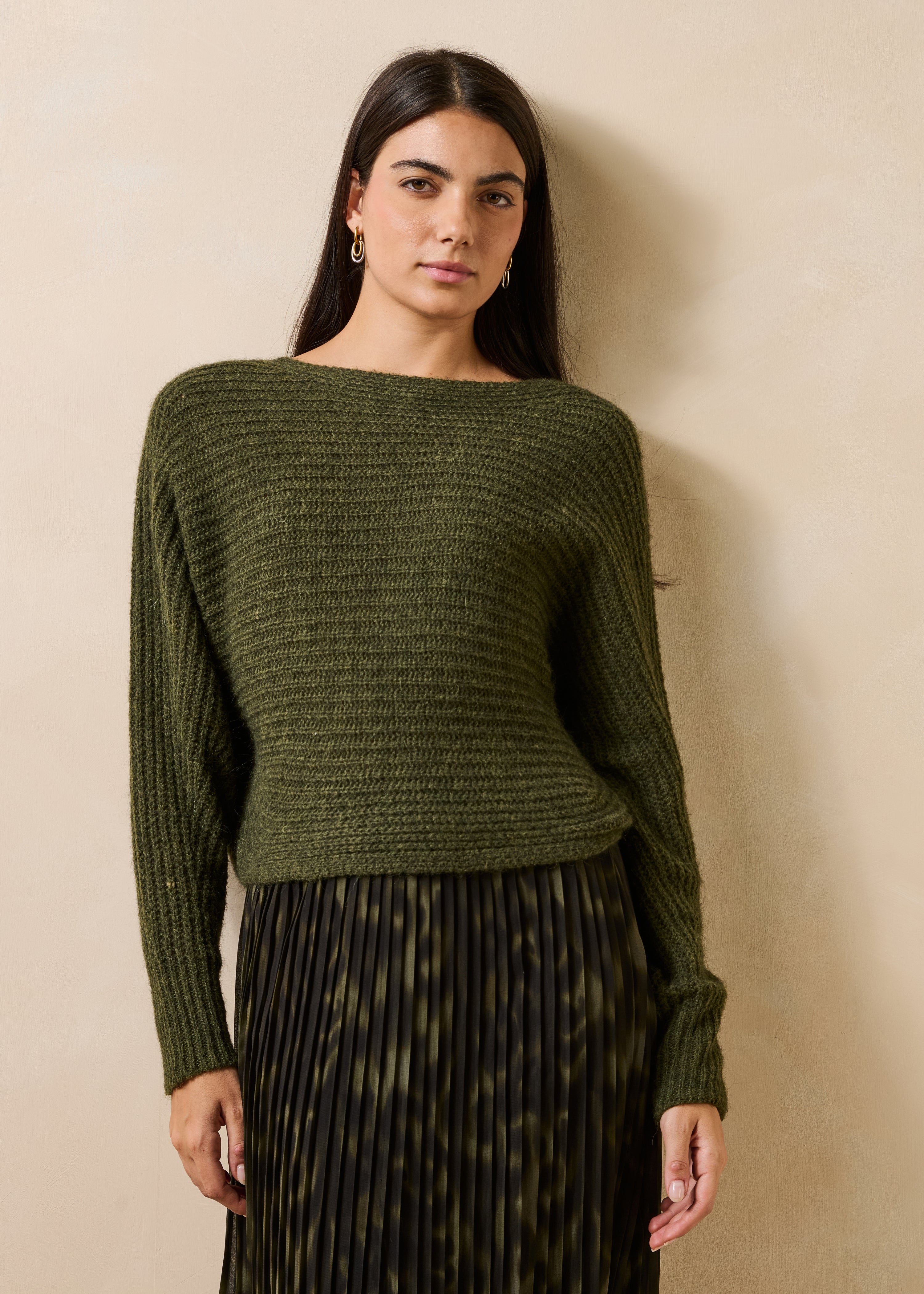 la-f-e-marabout-e-erio-pullover-khaki-alpaka-wolle image 1