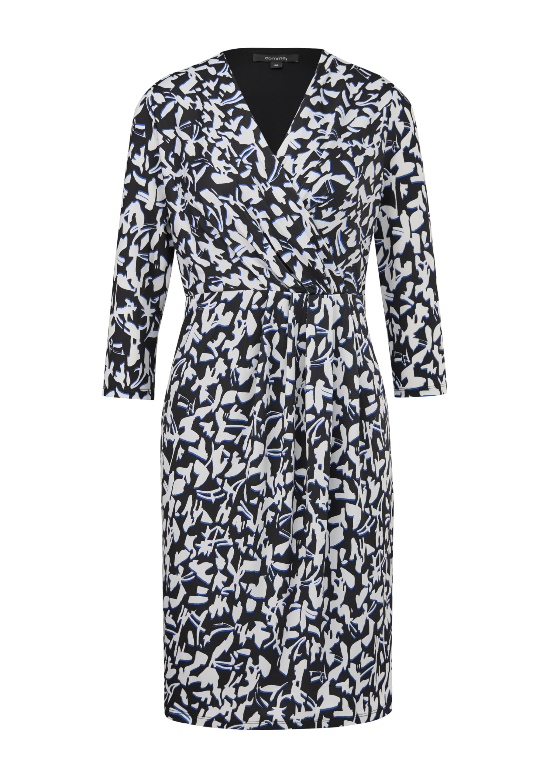 comma-wickelkleid-all-over-print-gr-40-damen image 3