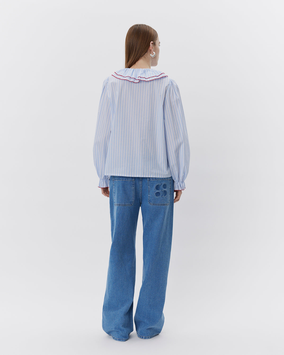 sofie-schnoor-women-alexasw-s251280-hemd-blau-gestreift image 2