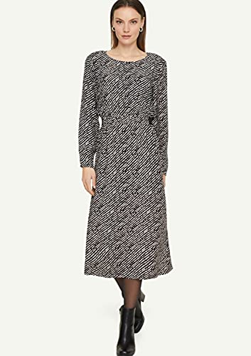 comma-midikleid-langarm-rundhals-kleid-gr-e-36 image 8