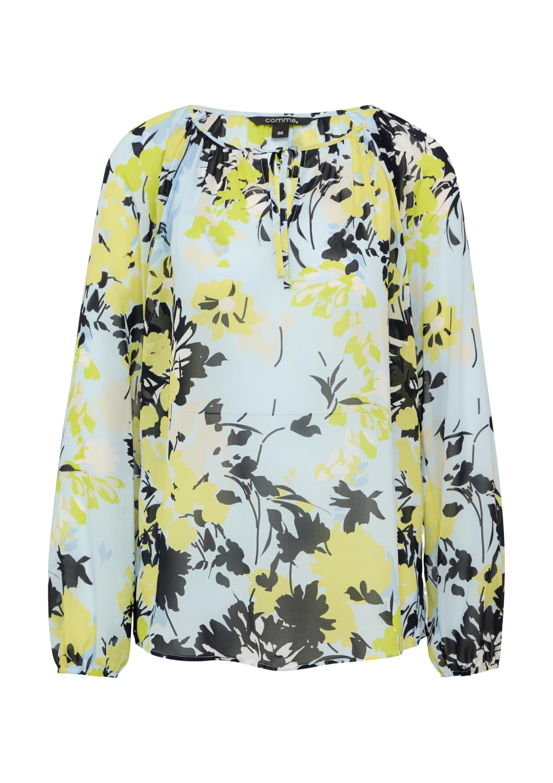 comma-blouses-chiffon-bluse-gr-e-38-mit-schleife image 4