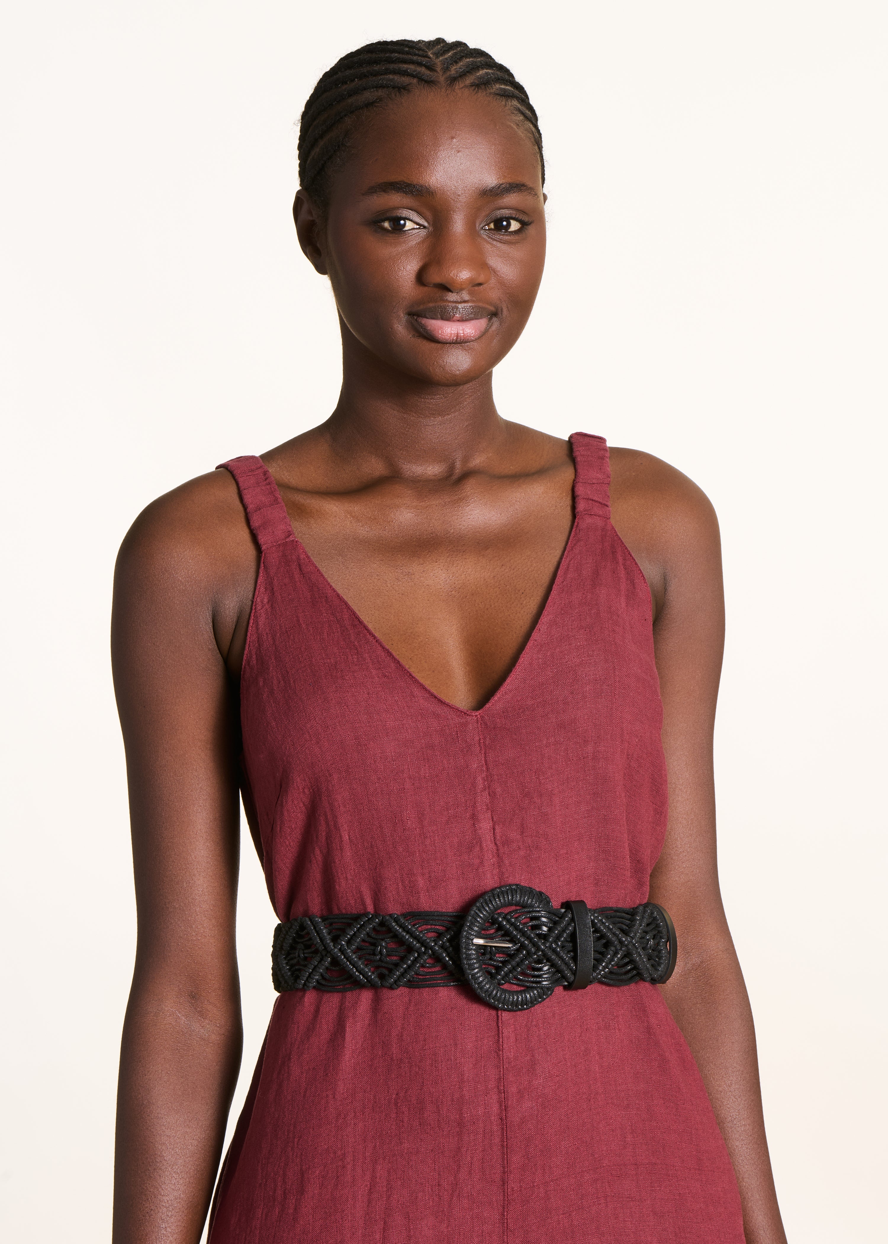 la-f-e-marabout-e-firme-g-rtel-schwarz-makramee-baumwolle image 2