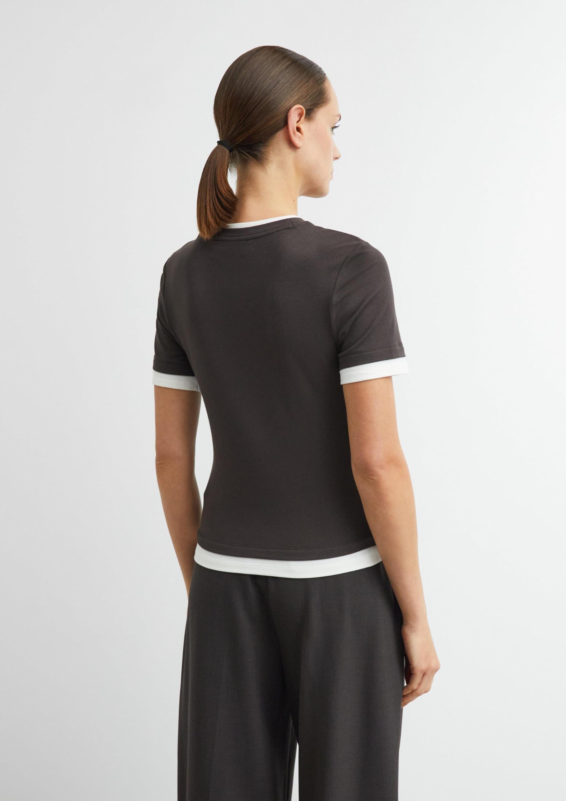 comma-tops-t-shirt-layeringoptik-gr-46-strickjersey image 7