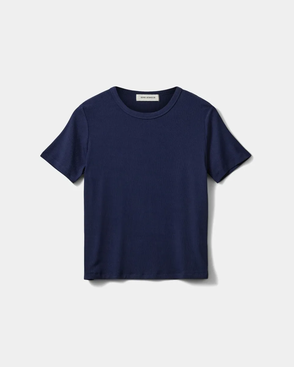 sofie-schnoor-women-nataliasw-t-shirt-viskose-dunkelblau image 1