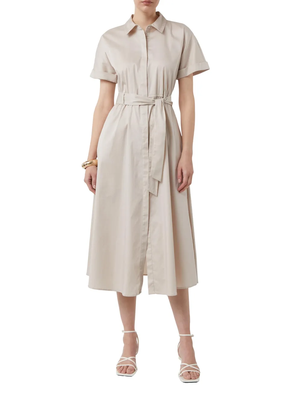 comma-2164412-blusenkleid-mit-g-rtel-gr-38-hemdkleid image 1
